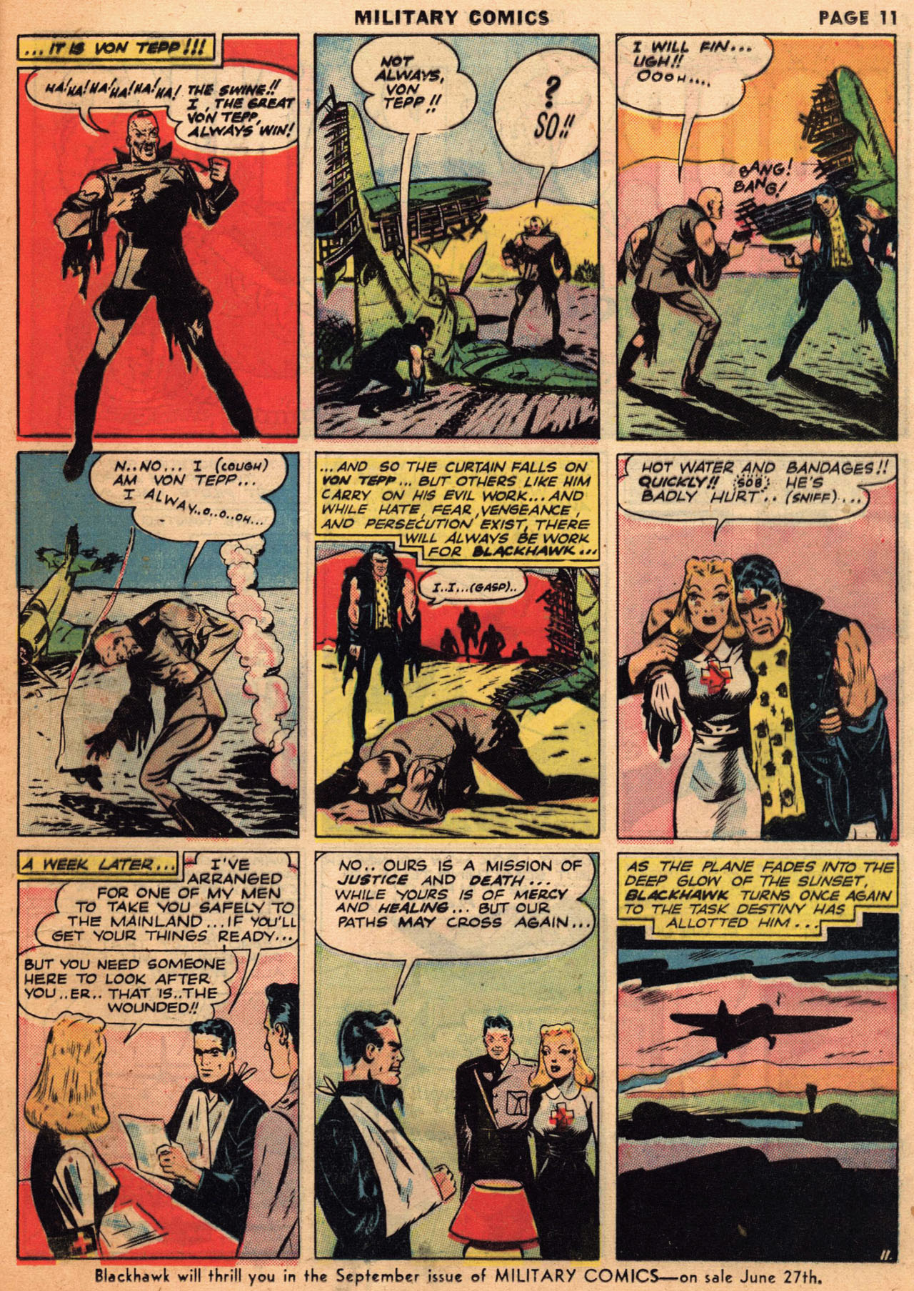 Read online Military Comics comic -  Issue #1 - 13