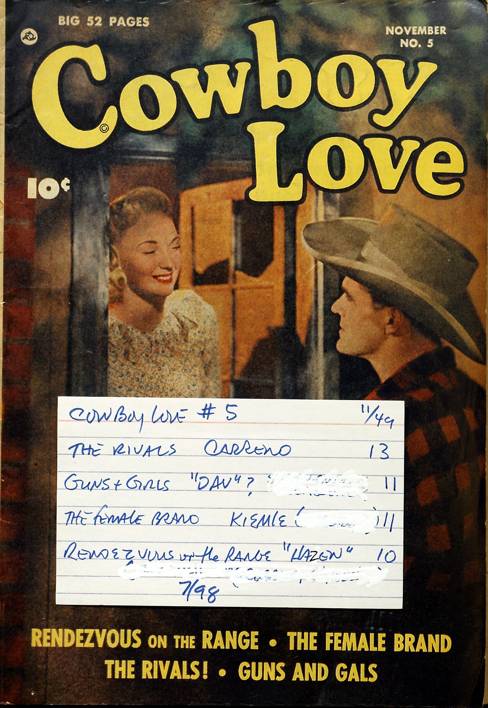 Read online Cowboy Love comic -  Issue #5 - 53