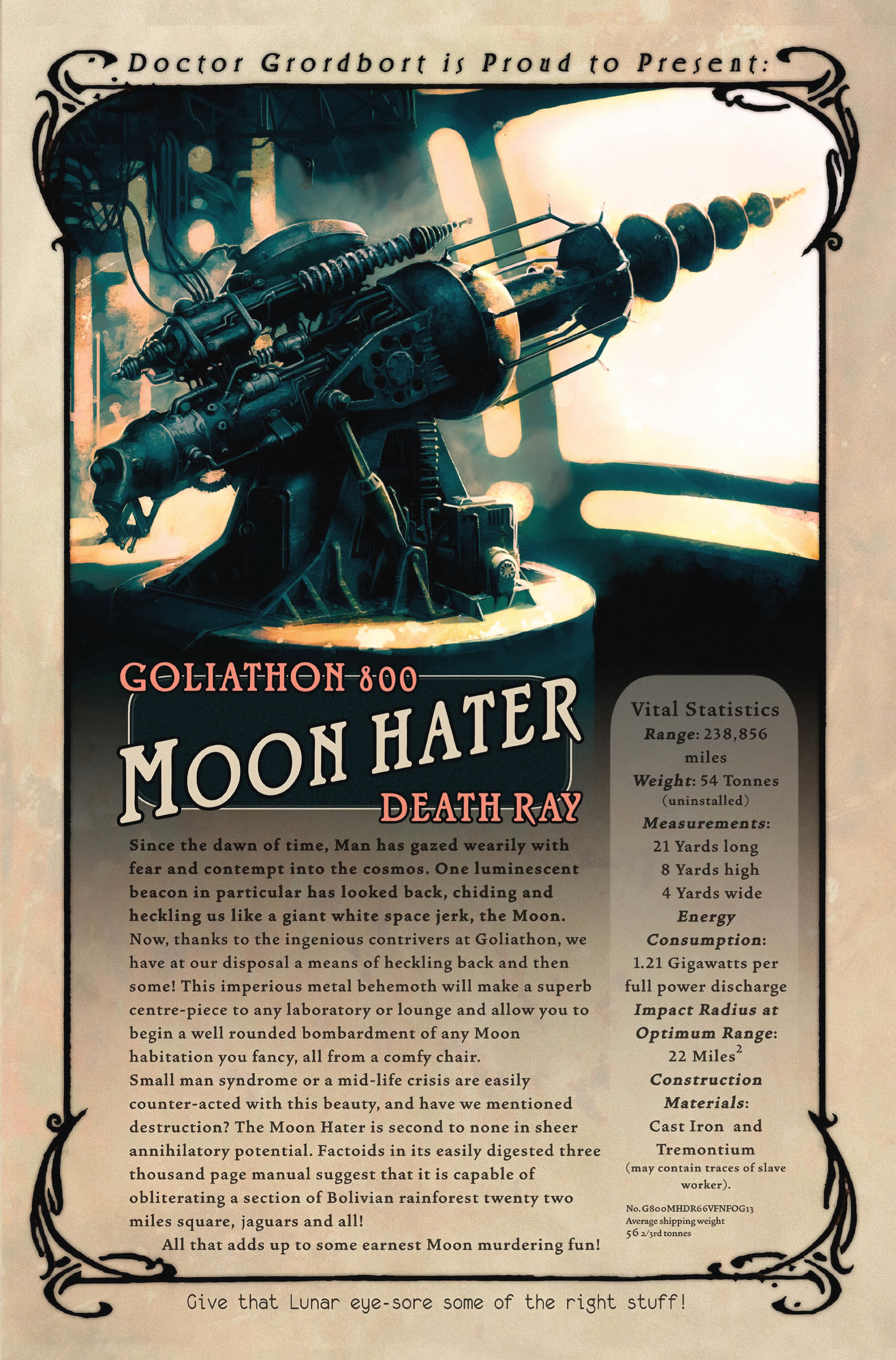 Read online Dr. Grordbort Onslaught comic -  Issue # TPB - 45