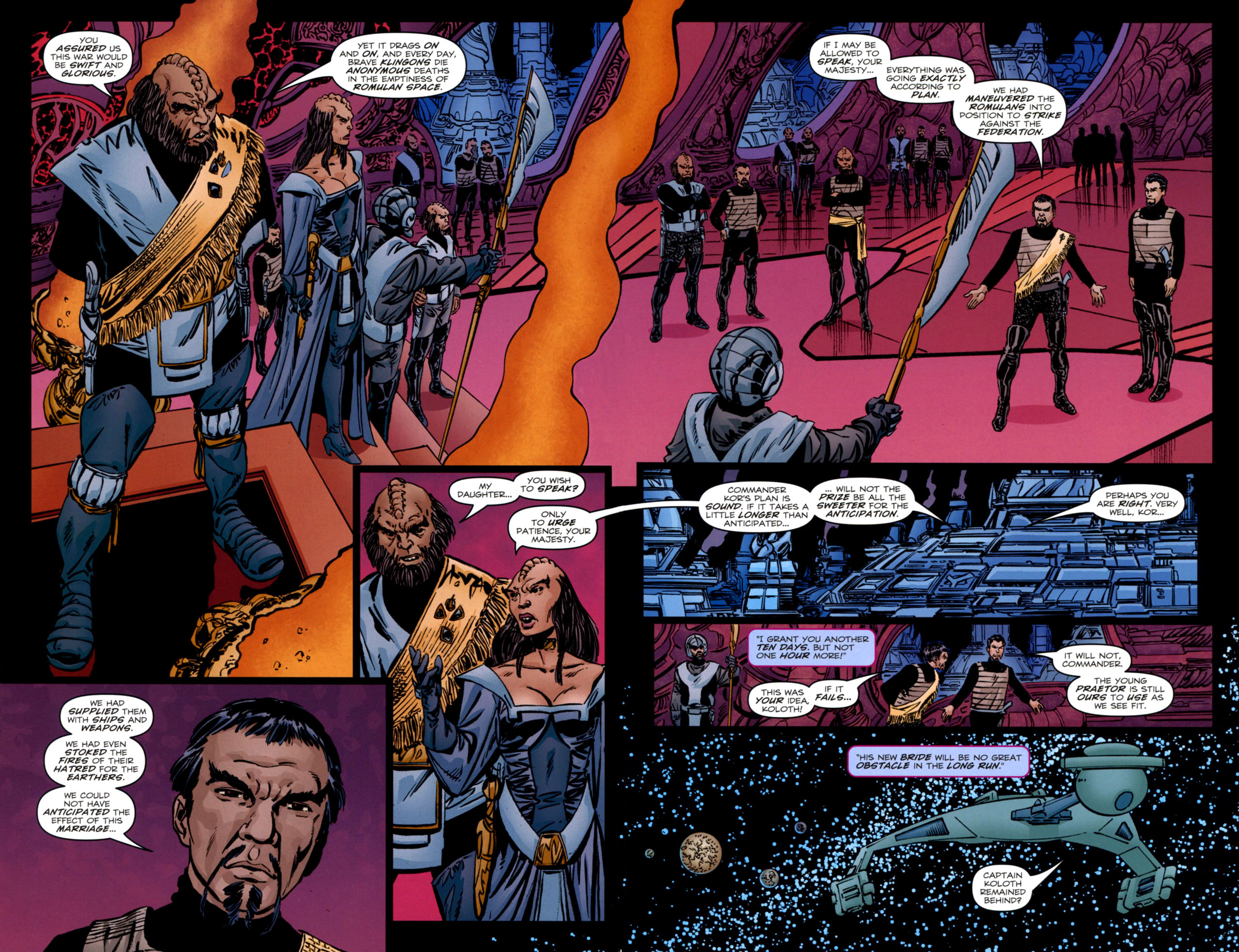 Read online Star Trek: Romulans Schism comic -  Issue #1 - 4