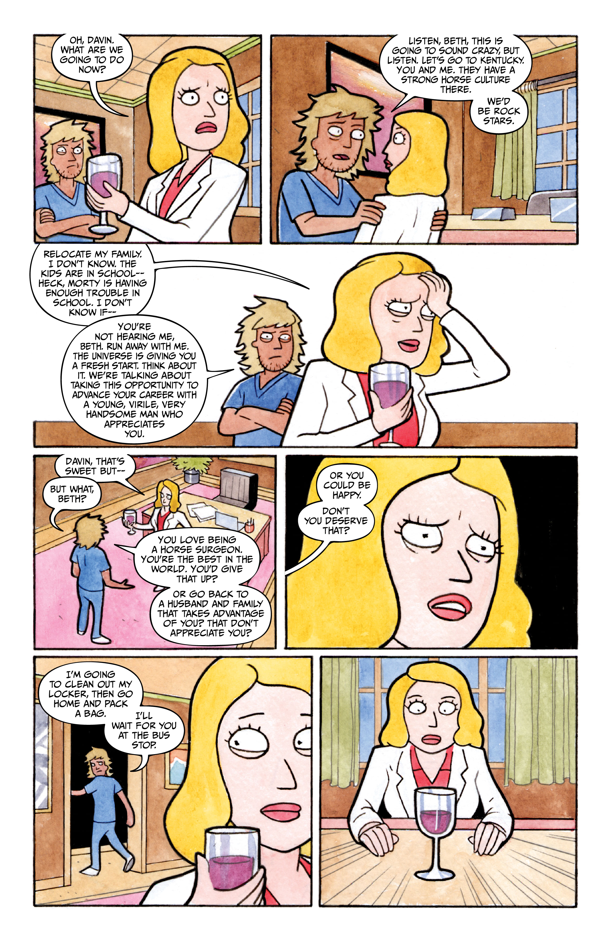 Read online Rick and Morty Deluxe Edition comic -  Issue # TPB 4 (Part 2) - 2