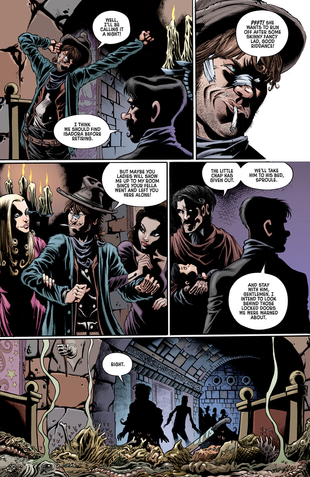 Read online Billy the Kid's Old Timey Oddities and the Orm of Loch Ness comic -  Issue #2 - 21
