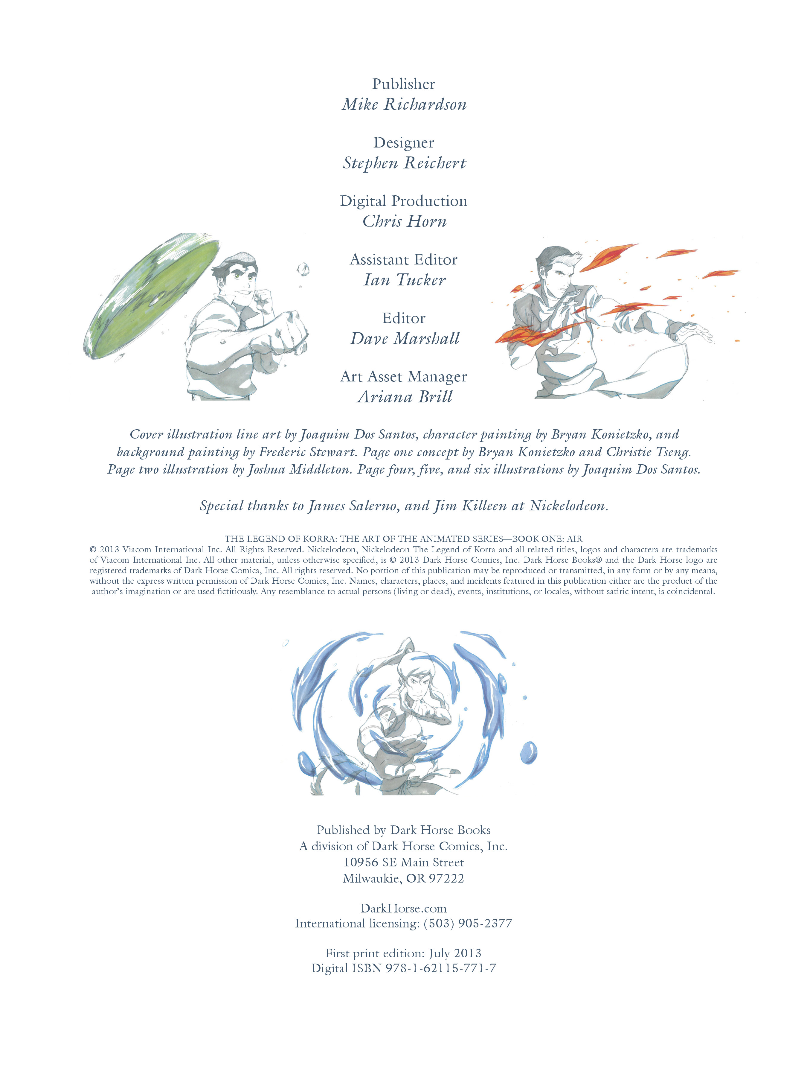 Read online The Legend of Korra: The Art of the Animated Series comic -  Issue # TPB 1 - 7