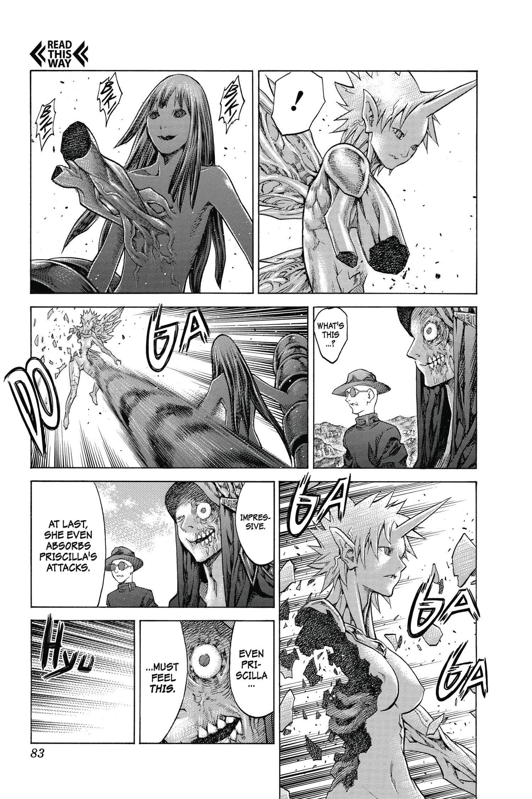 Read online Claymore comic -  Issue #25 - 74