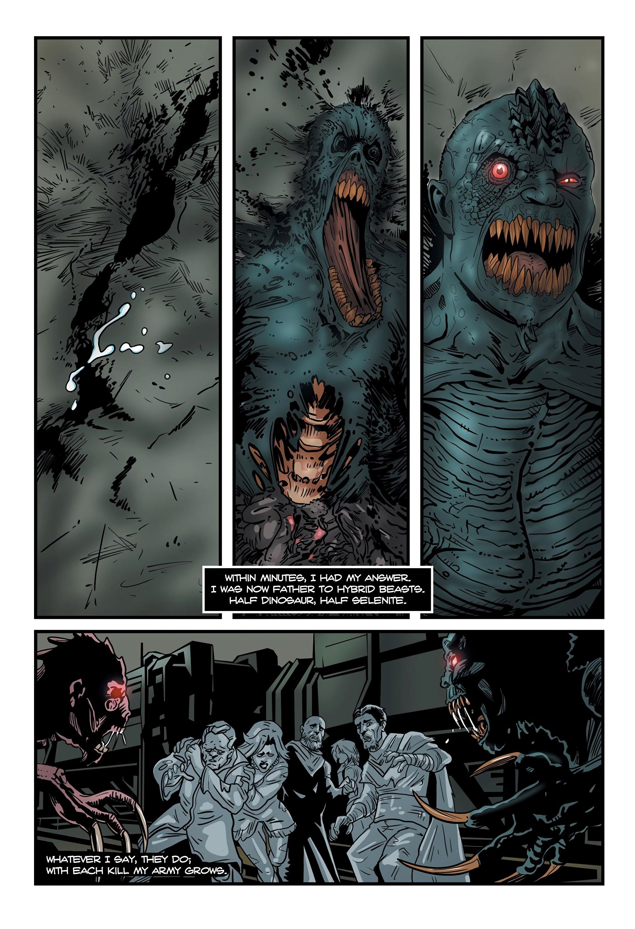 Read online Dinosaur Warrior comic -  Issue # TPB - 112