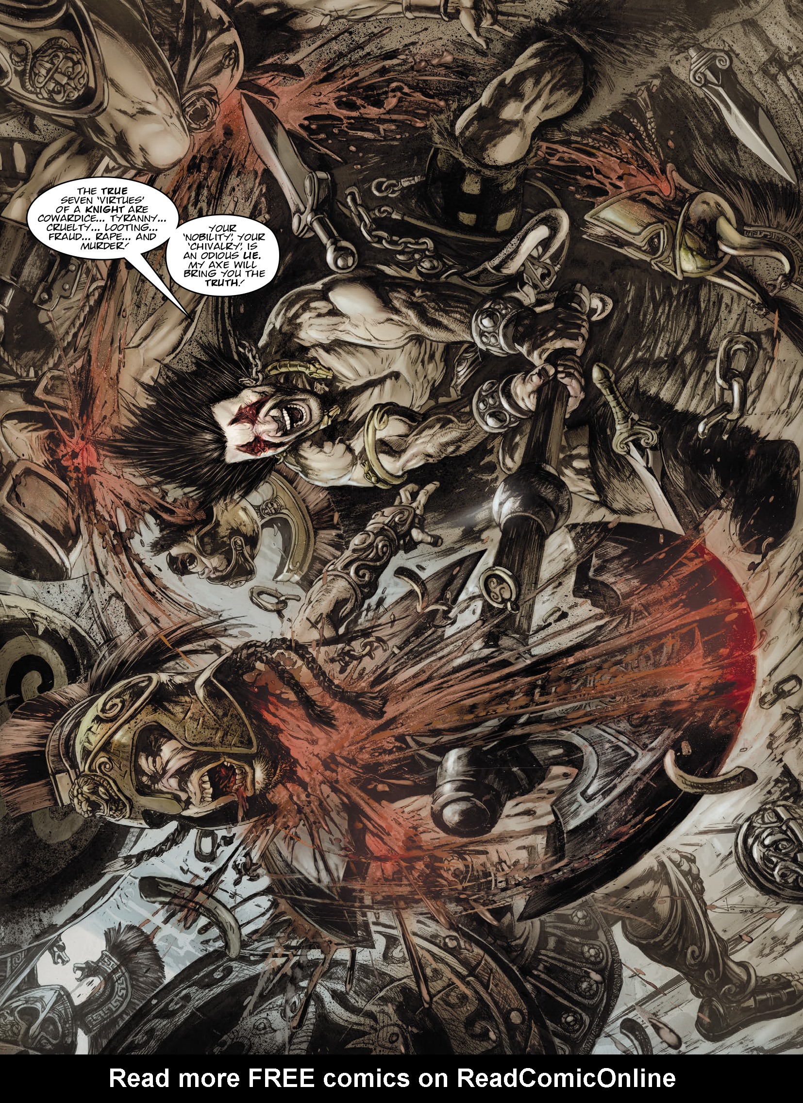 Read online Sláine comic -  Issue # TPB 19 - 11