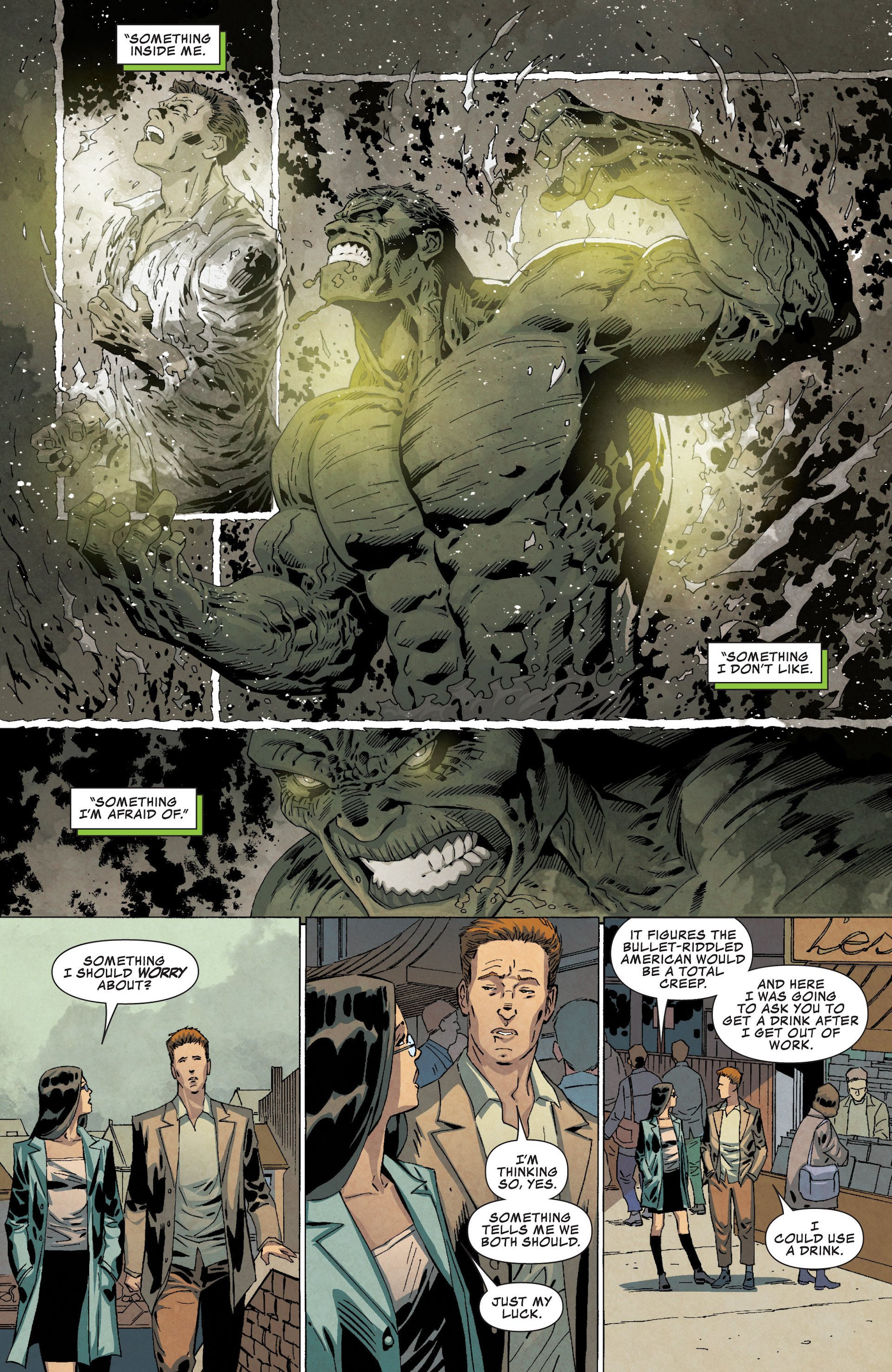 Read online Marvel Knights: Hulk comic -  Issue #1 - 10