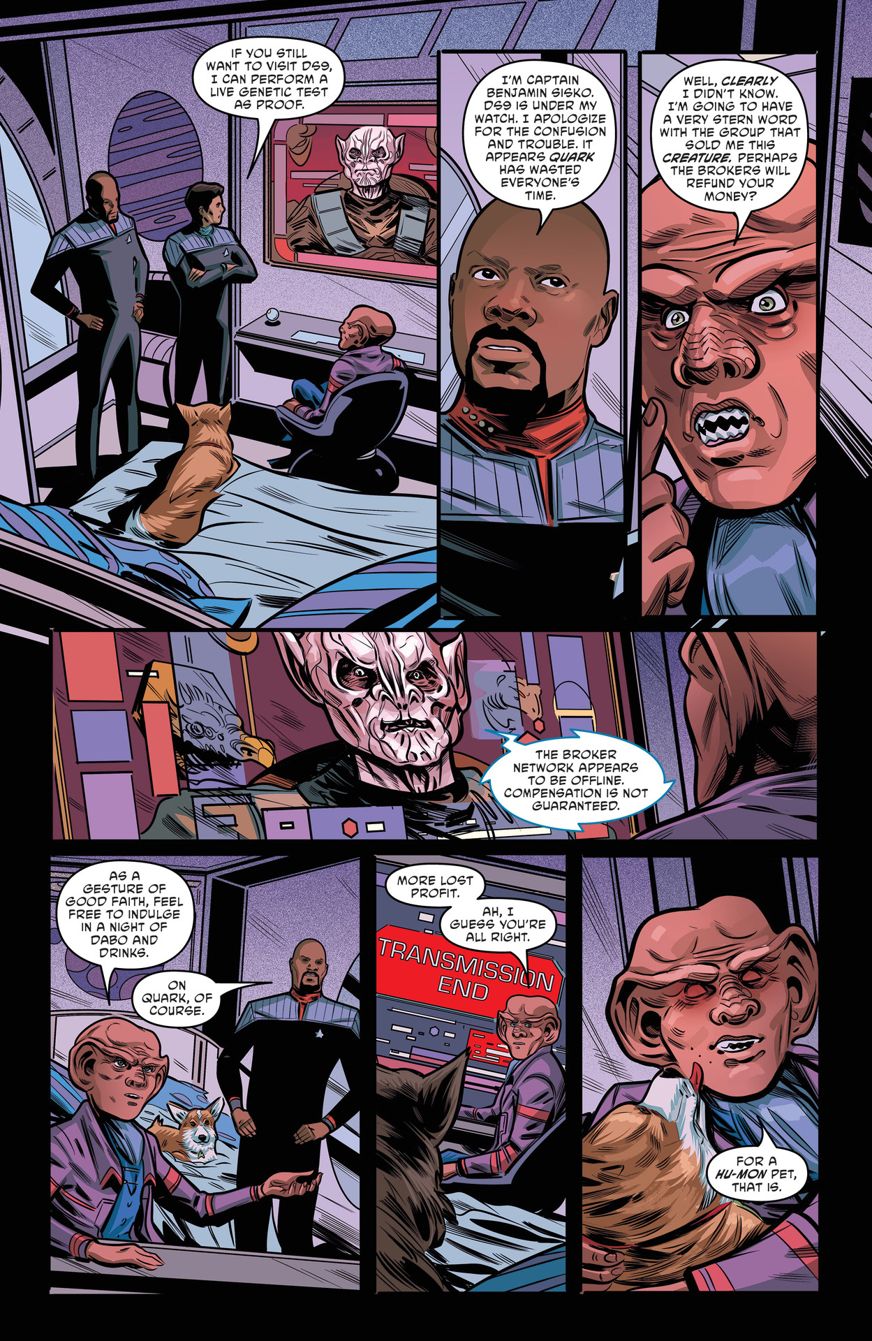 Read online Star Trek: Deep Space Nine - The Dog of War comic -  Issue #5 - 21
