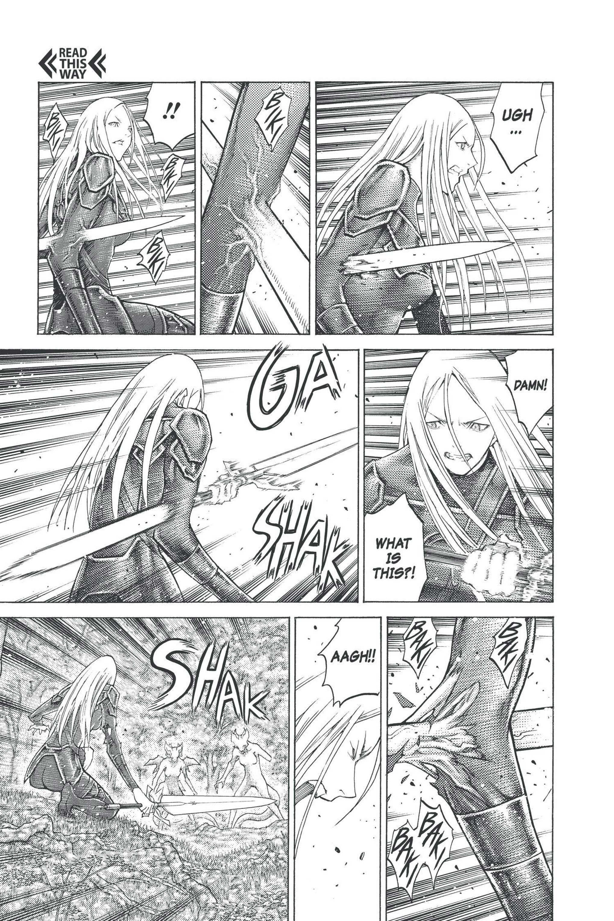 Read online Claymore comic -  Issue #18 - 167