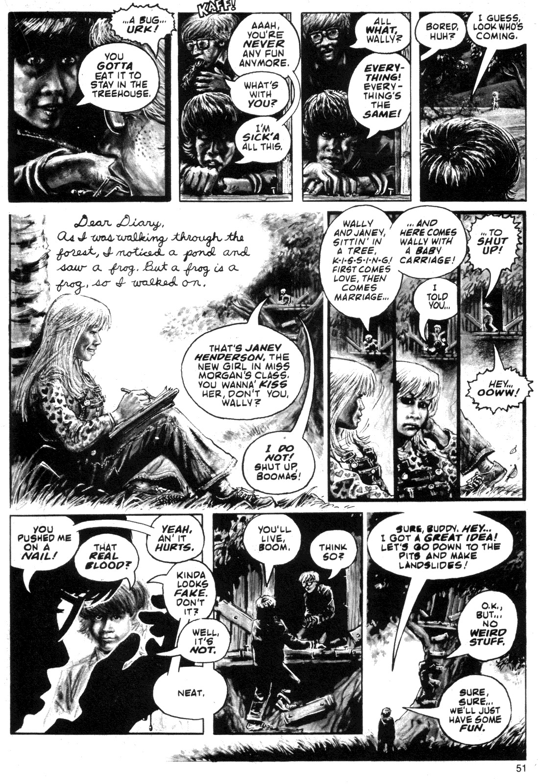Read online Bizarre Adventures comic -  Issue #31 - 50