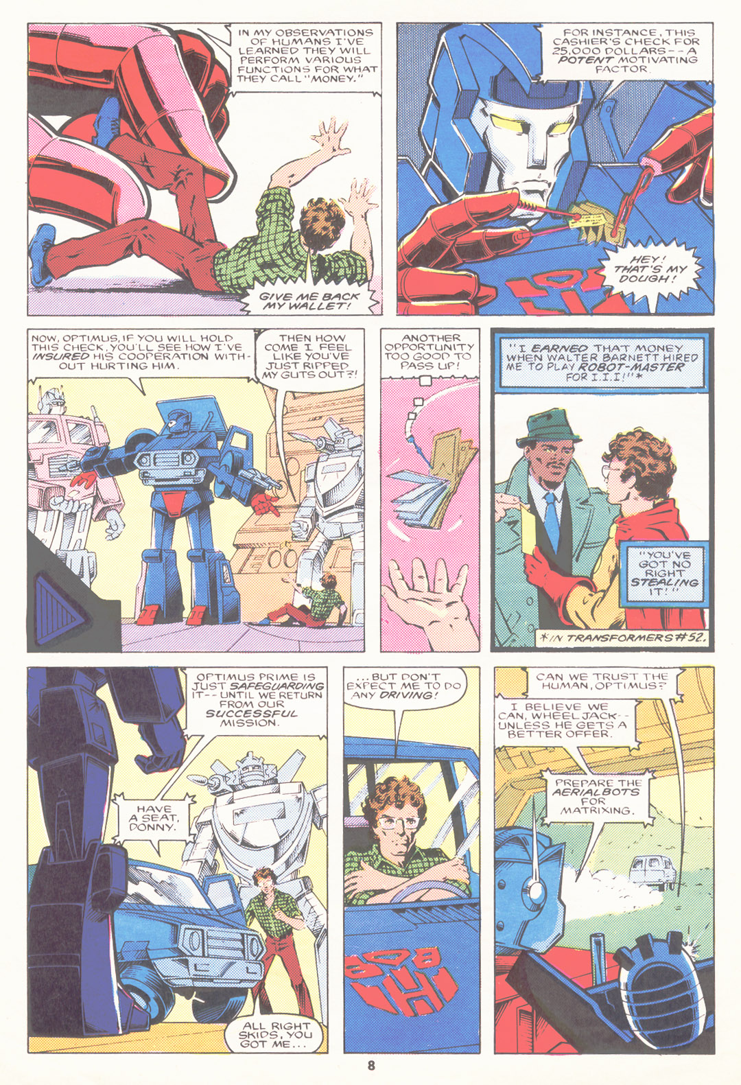 Read online The Transformers (UK) comic -  Issue #91 - 8