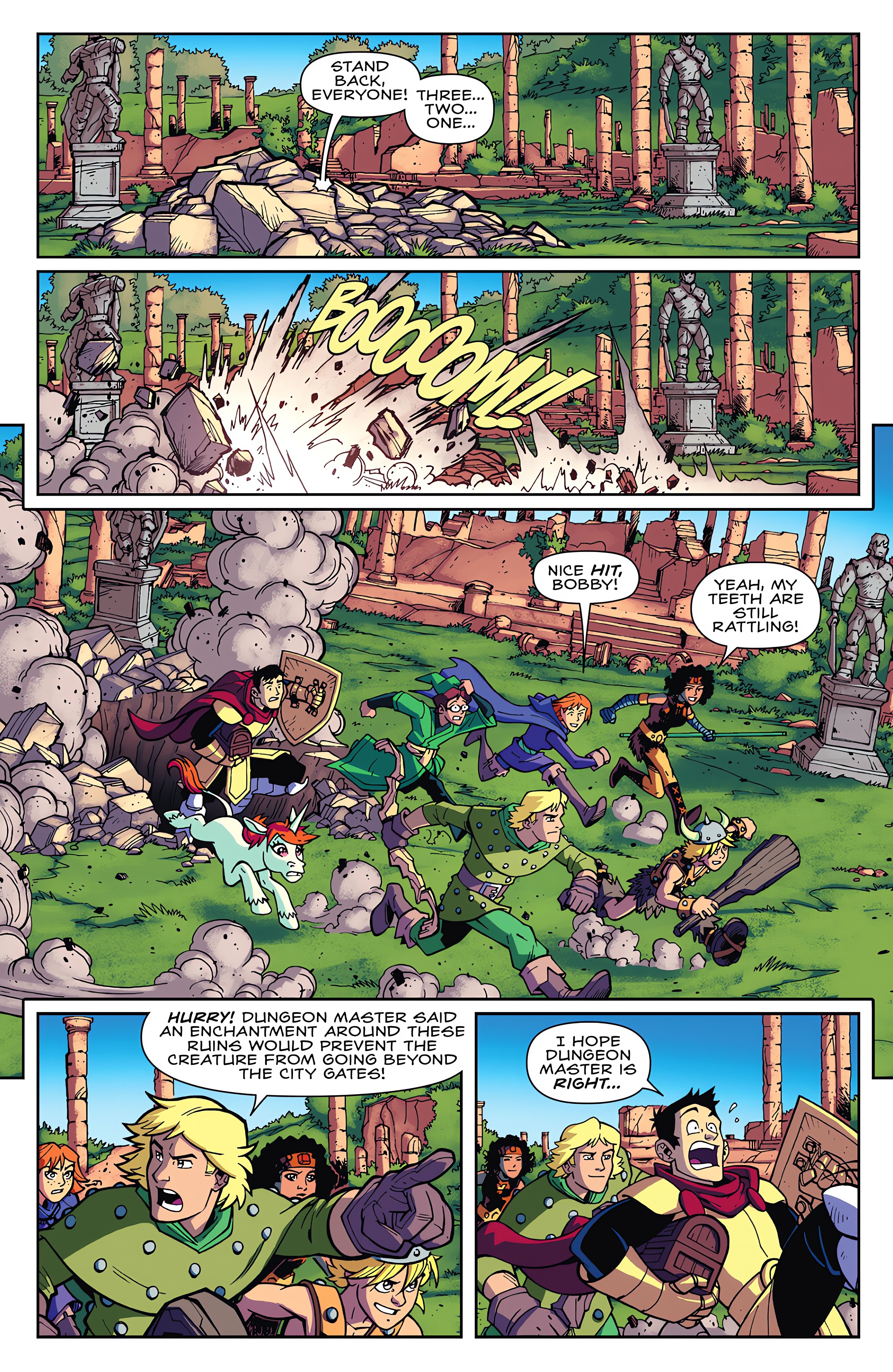 Read online IDW Endless - Summer Dungeons and Dragons: Saturday Morning Adventures comic -  Issue # Full - 3