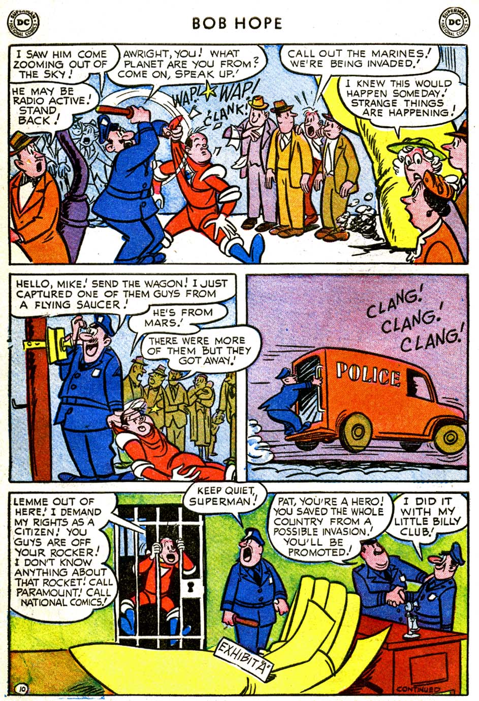 Read online The Adventures of Bob Hope comic -  Issue #24 - 12