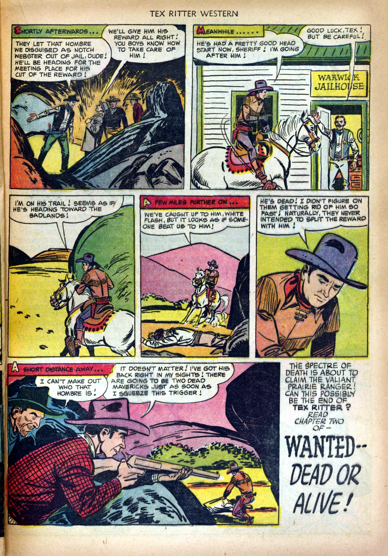 Read online Tex Ritter Western comic -  Issue #14 - 23