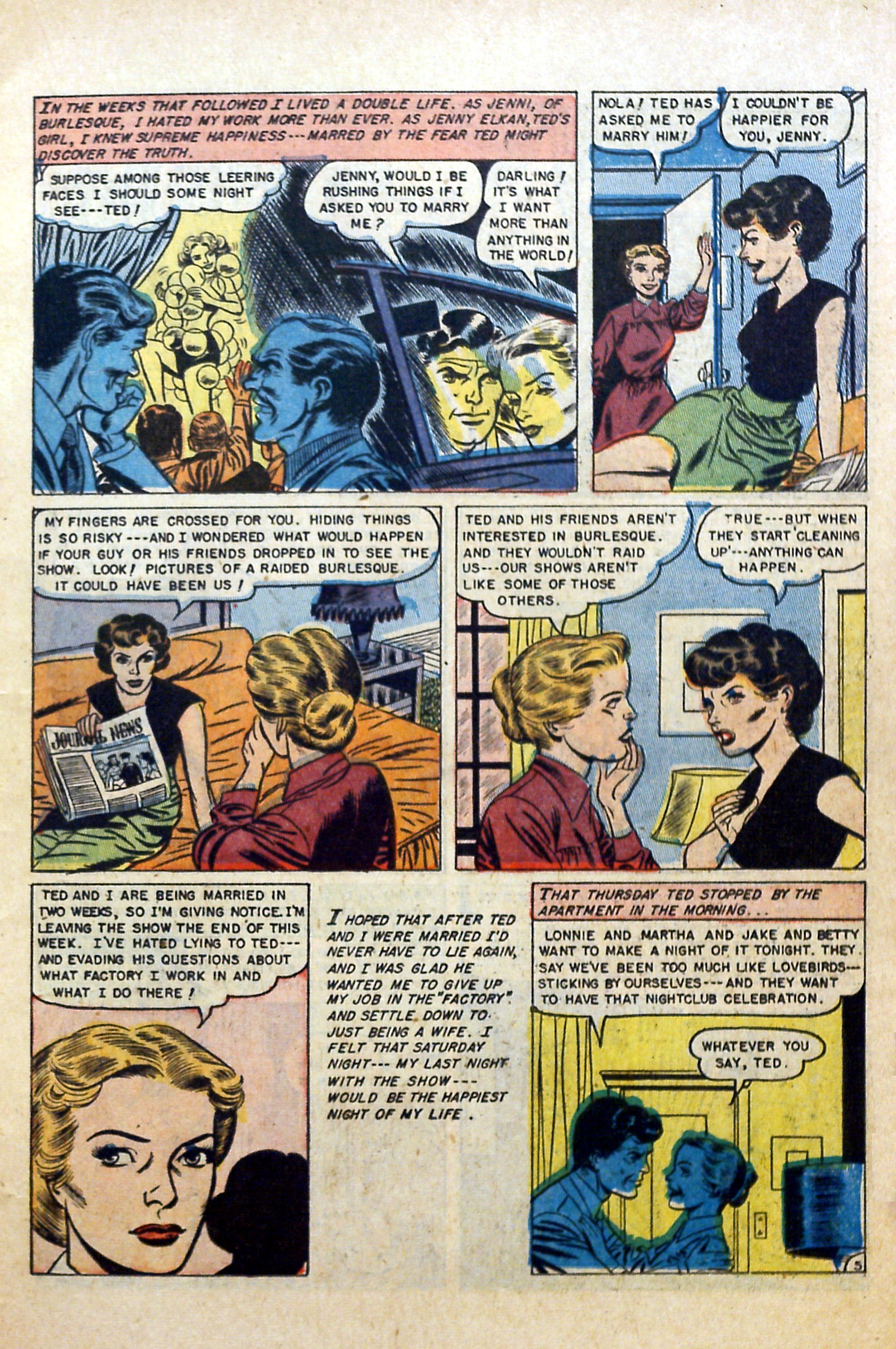 Read online Glamorous Romances comic -  Issue #67 - 15