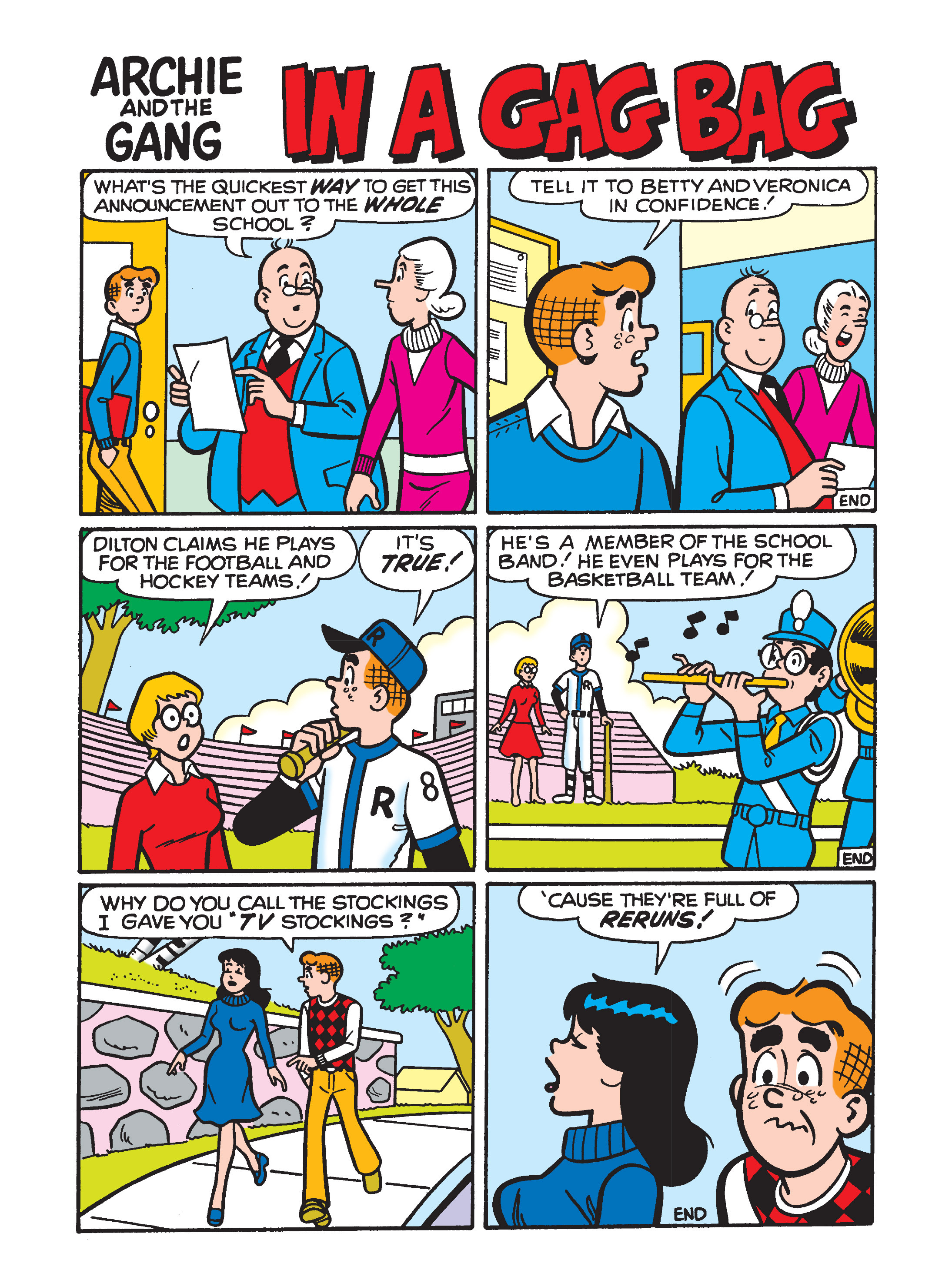 Read online Archie's Funhouse Double Digest comic -  Issue #4 - 145