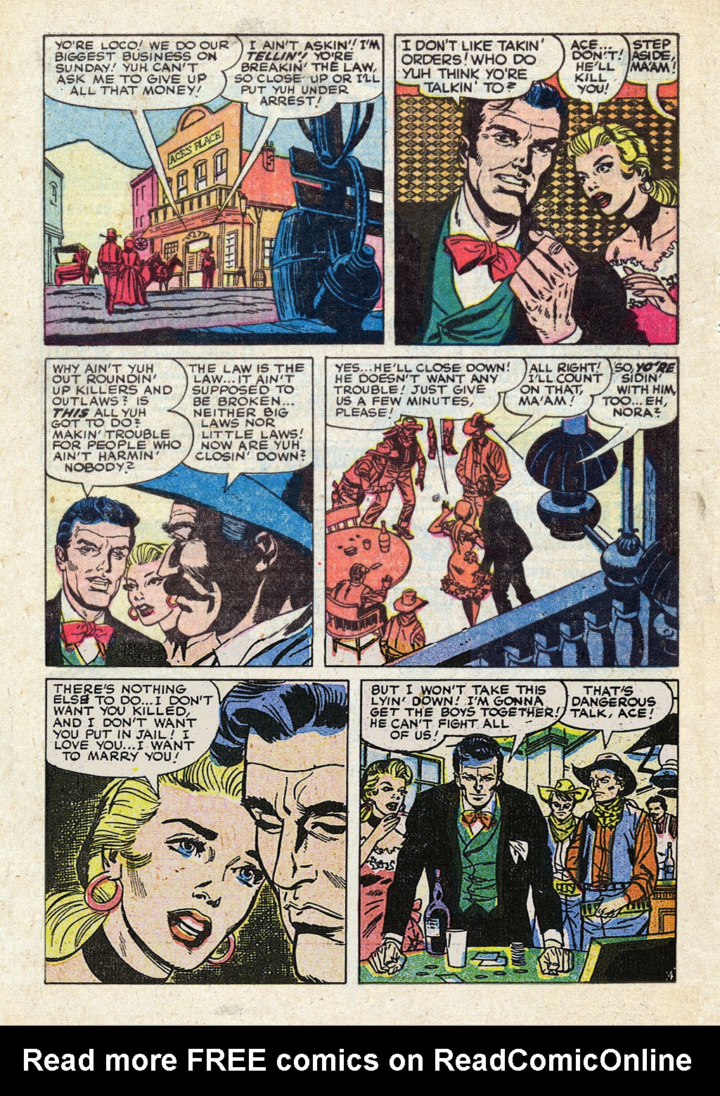 Read online Two Gun Western comic -  Issue #5 - 30