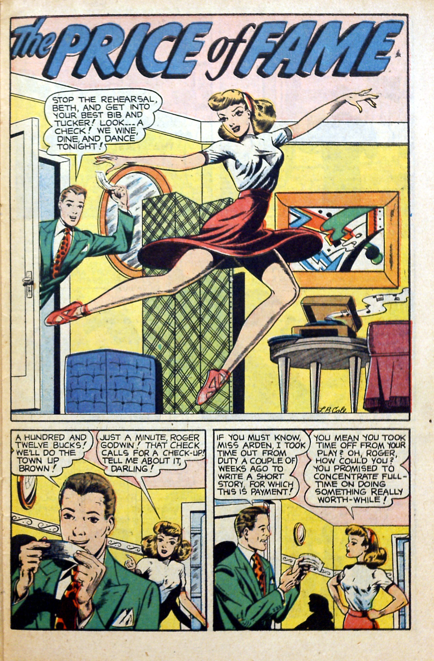 Read online Glamorous Romances comic -  Issue #73 - 27