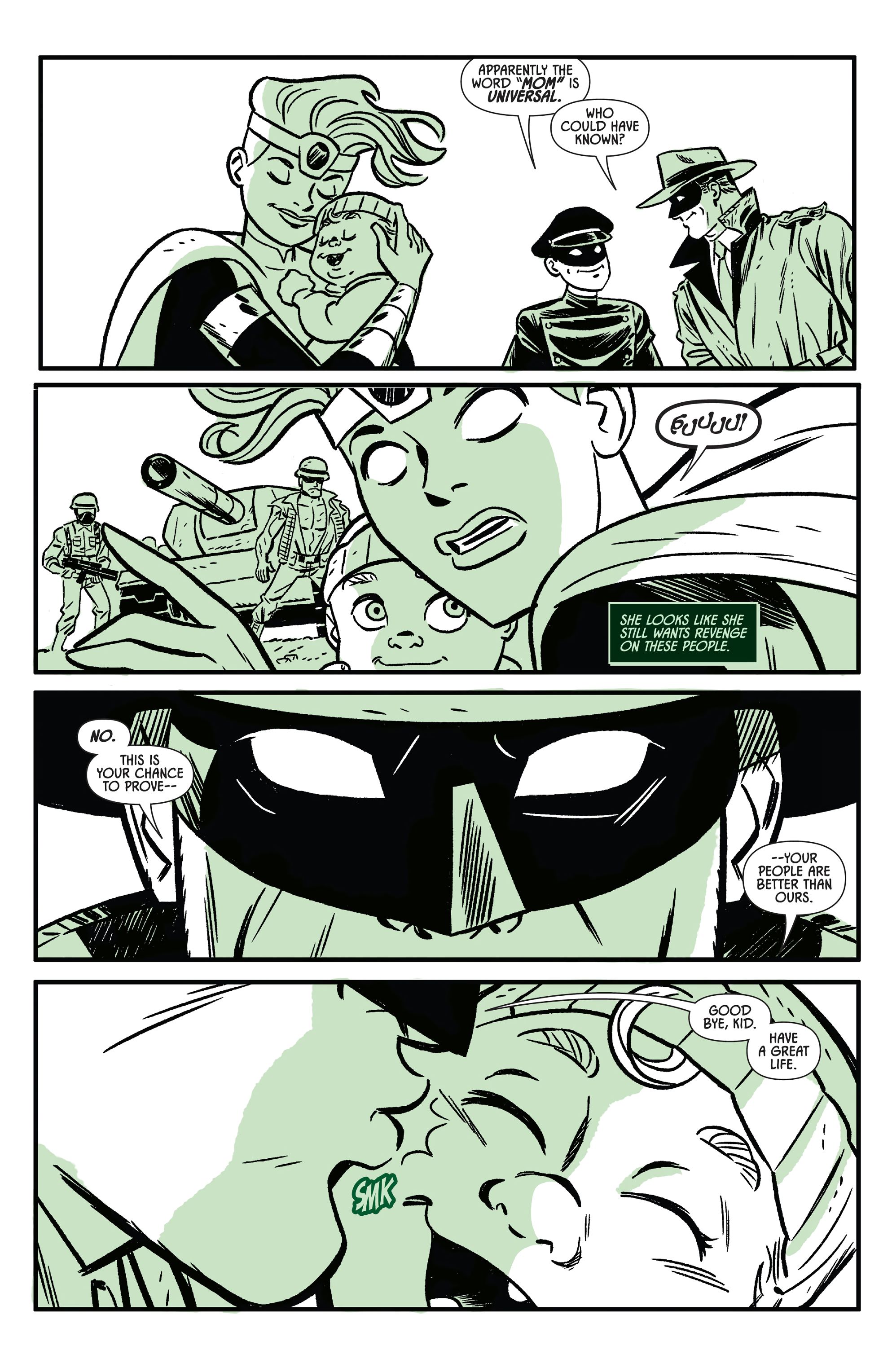 Read online The Green Hornet (2020) comic -  Issue # _Sky Lights Collection - 104
