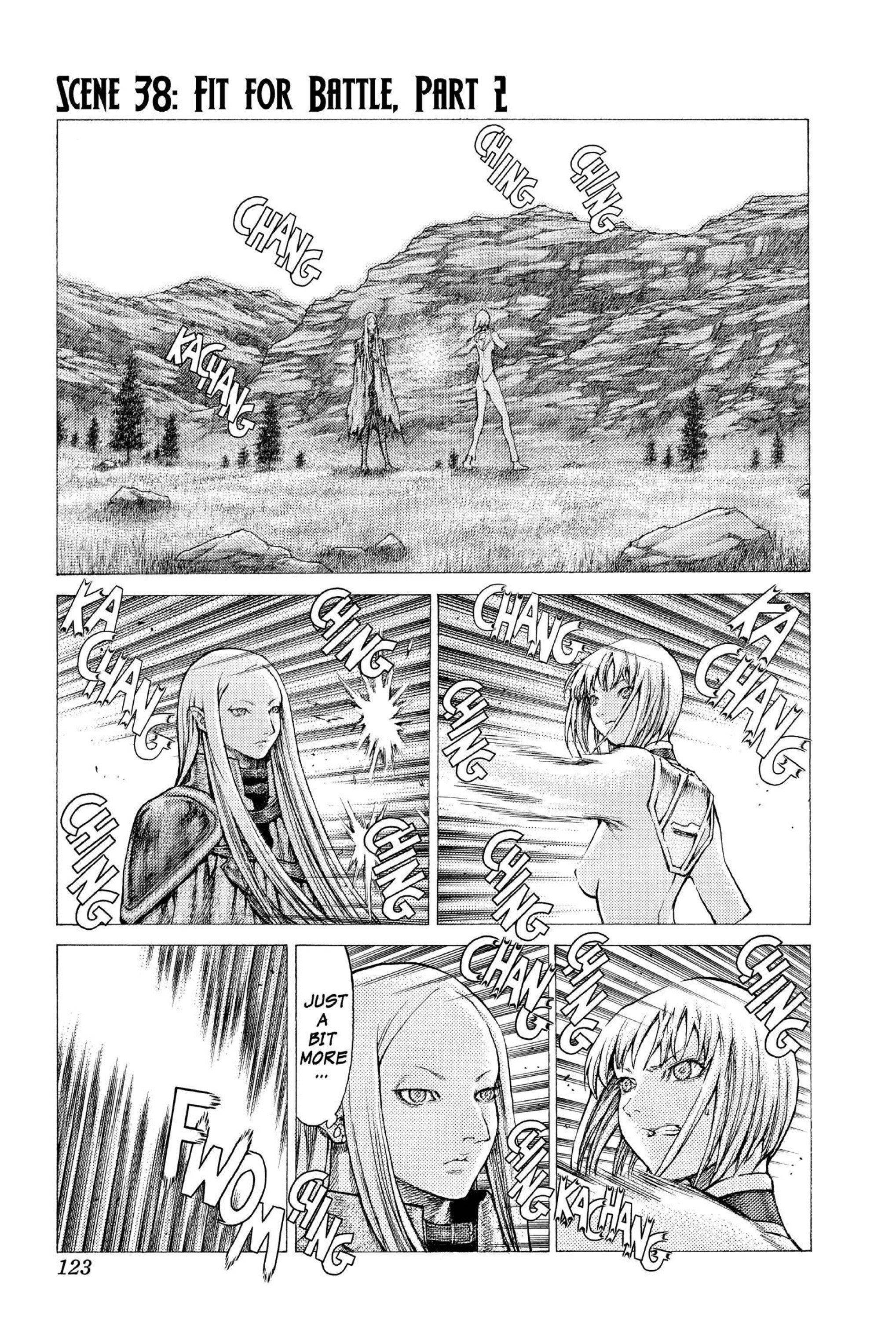 Read online Claymore comic -  Issue #7 - 115