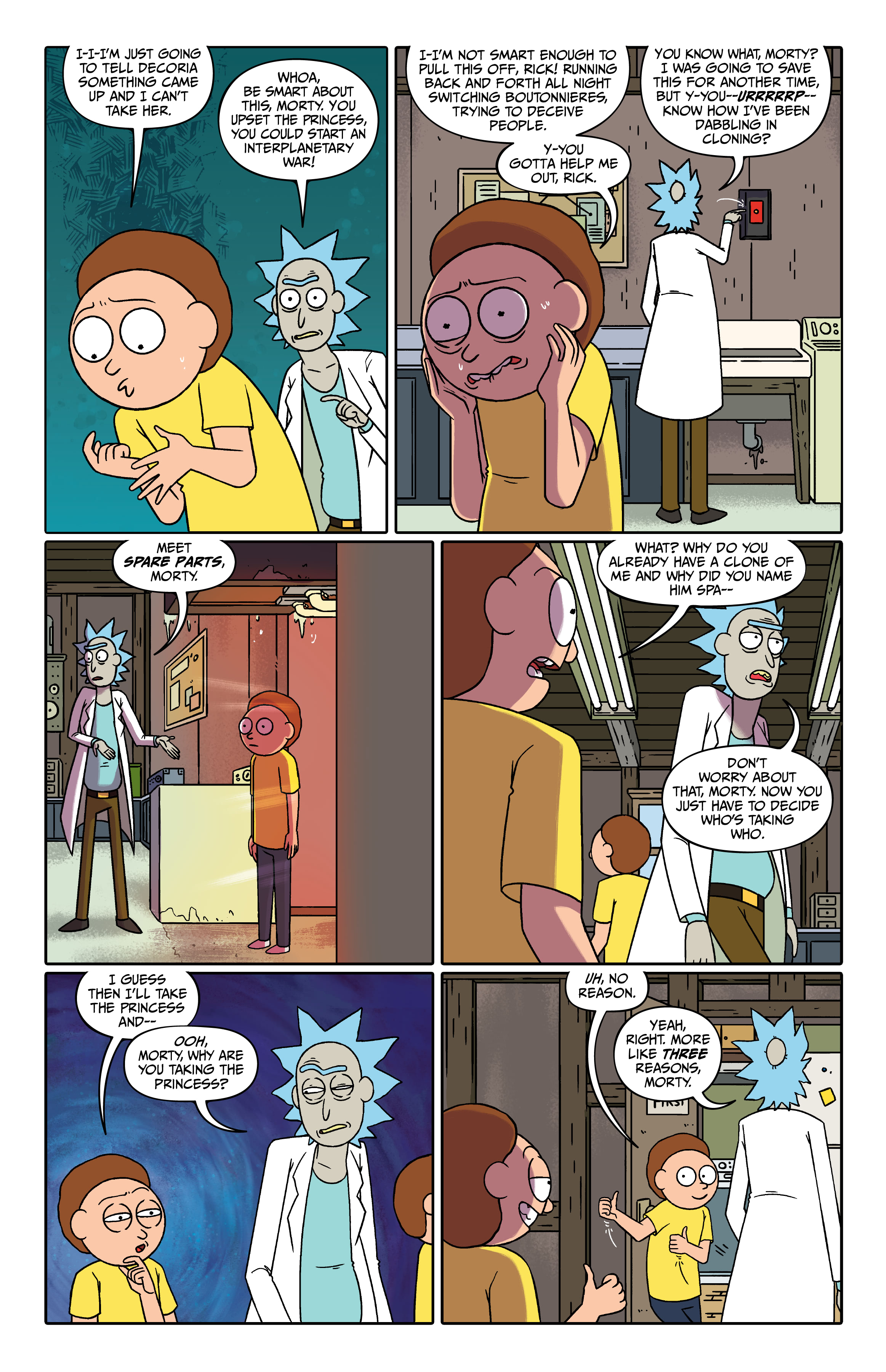 Read online Rick and Morty Deluxe Edition comic -  Issue # TPB 4 (Part 1) - 36