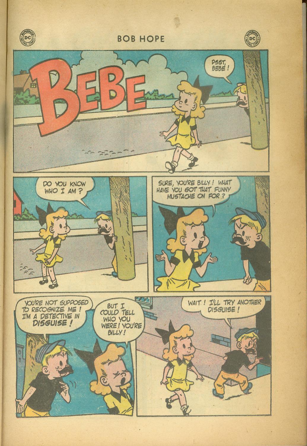 Read online The Adventures of Bob Hope comic -  Issue #38 - 25