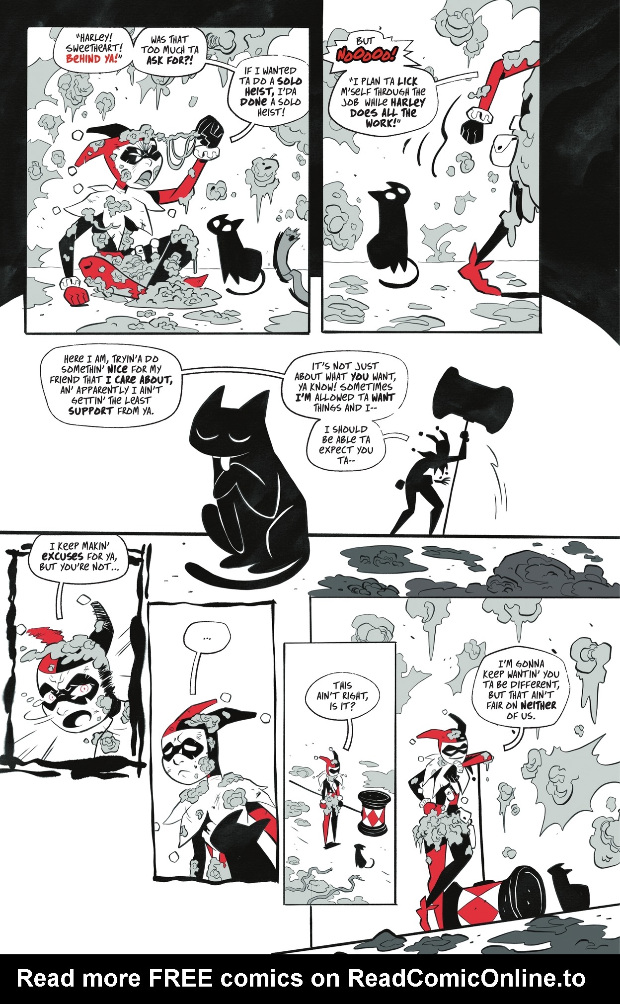 Read online Harley Quinn: Black   White   Redder comic -  Issue #3 - 37