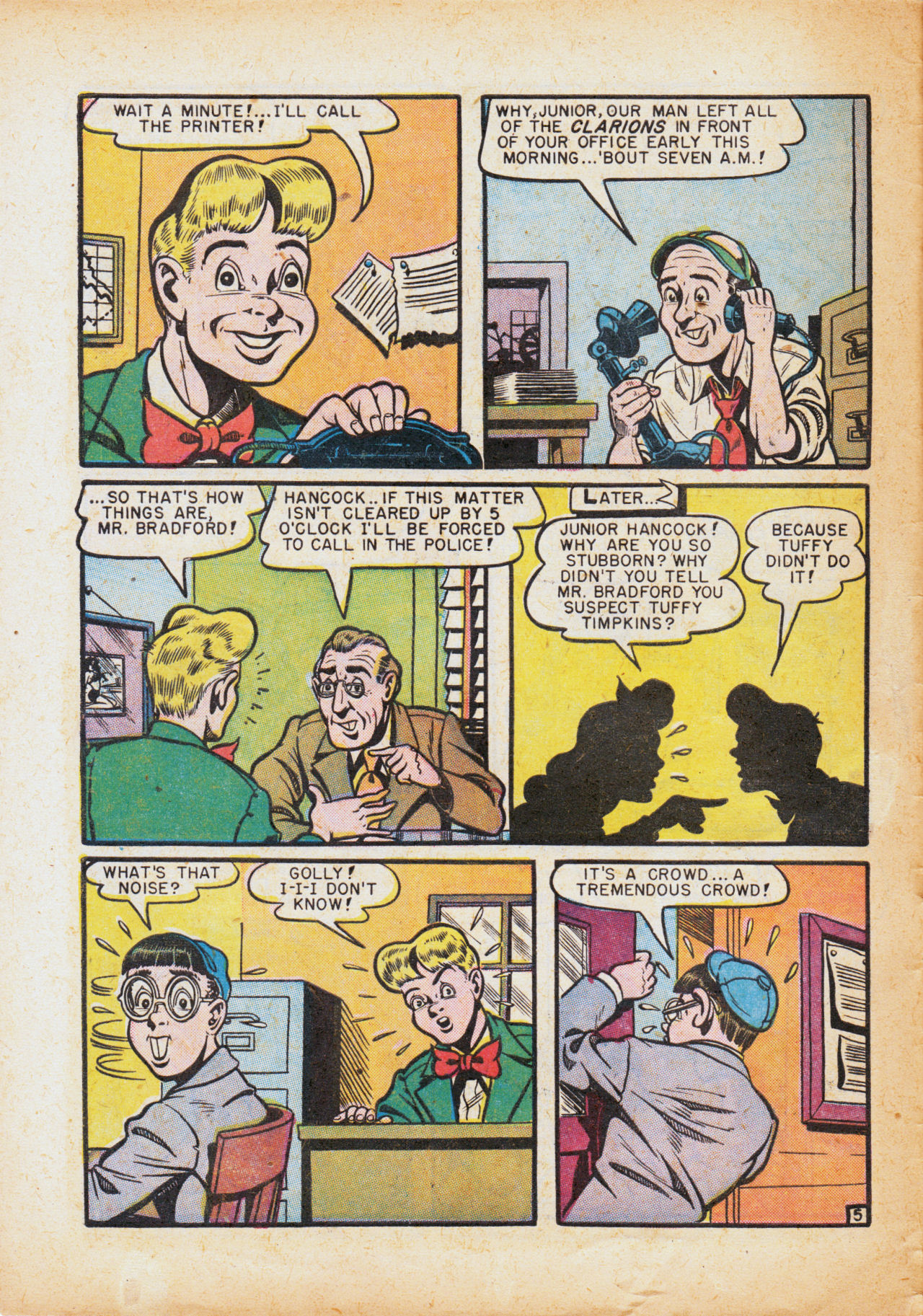 Read online Junior (1947) comic -  Issue #9 - 6