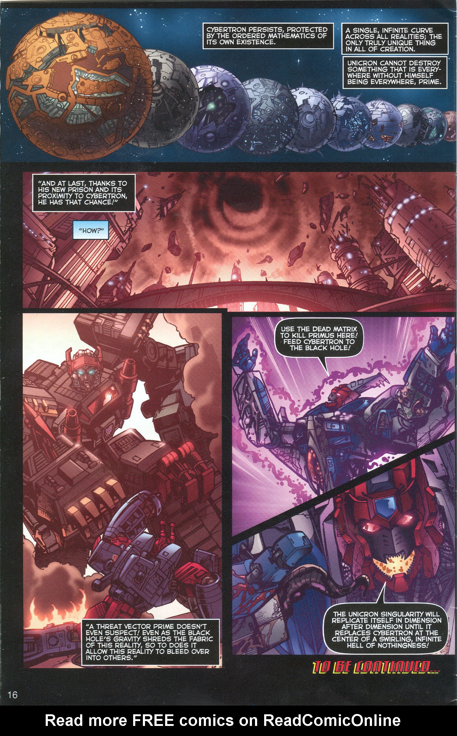 Read online Transformers: Collectors' Club comic -  Issue #3 - 16