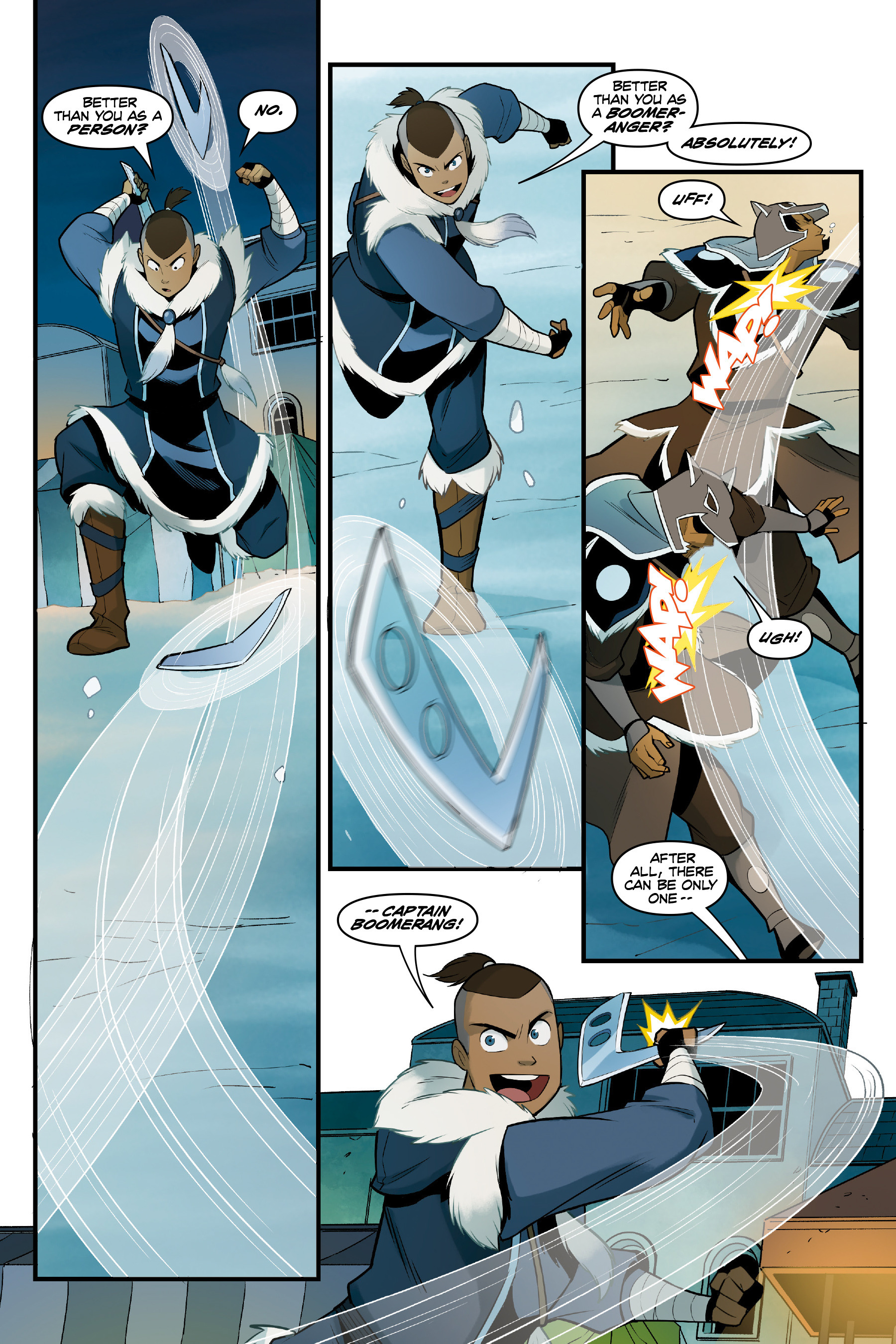 Read online Nickelodeon Avatar: The Last Airbender - North and South comic -  Issue #2 - 56