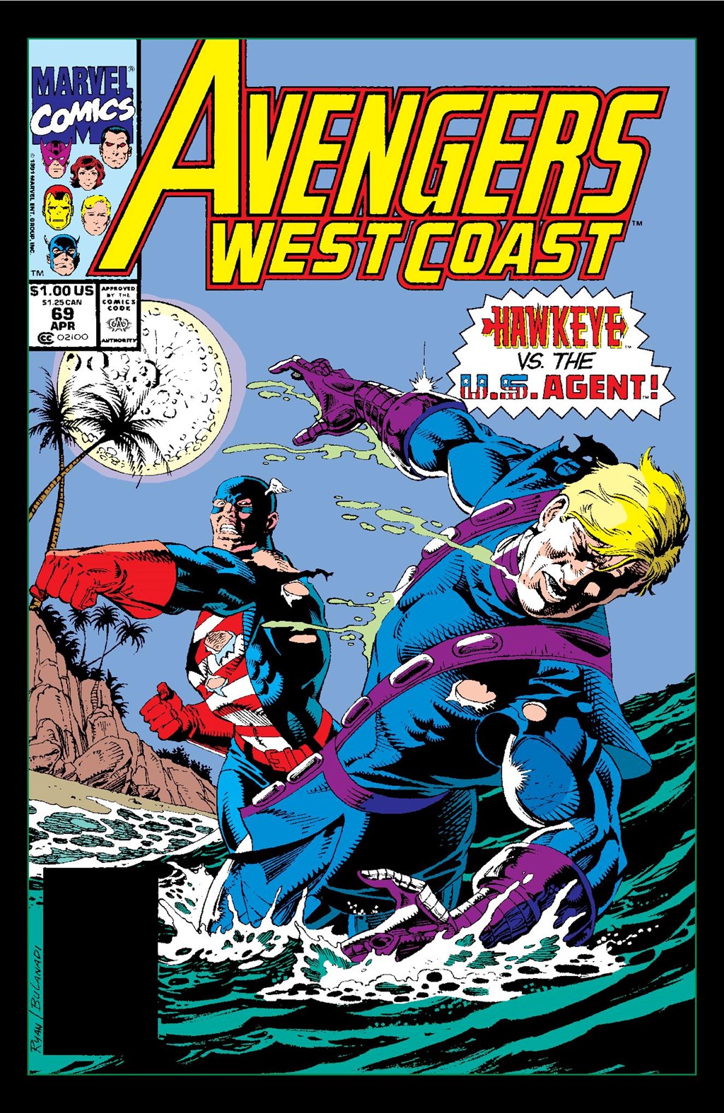 Read online Avengers West Coast Epic Collection: How The West Was Won comic -  Issue #Avengers West Coast Epic Collection California Screaming (Part 1) - 96