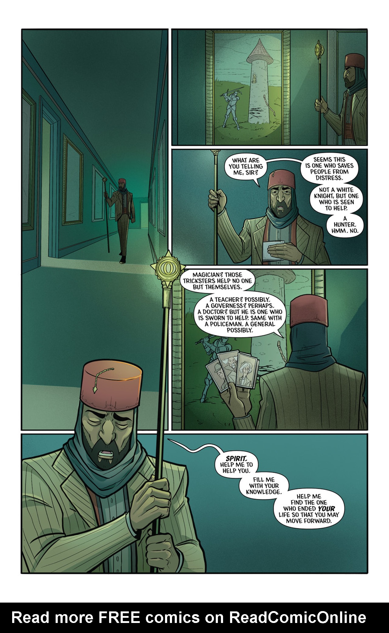 Read online Mysterium comic -  Issue #1 - 16