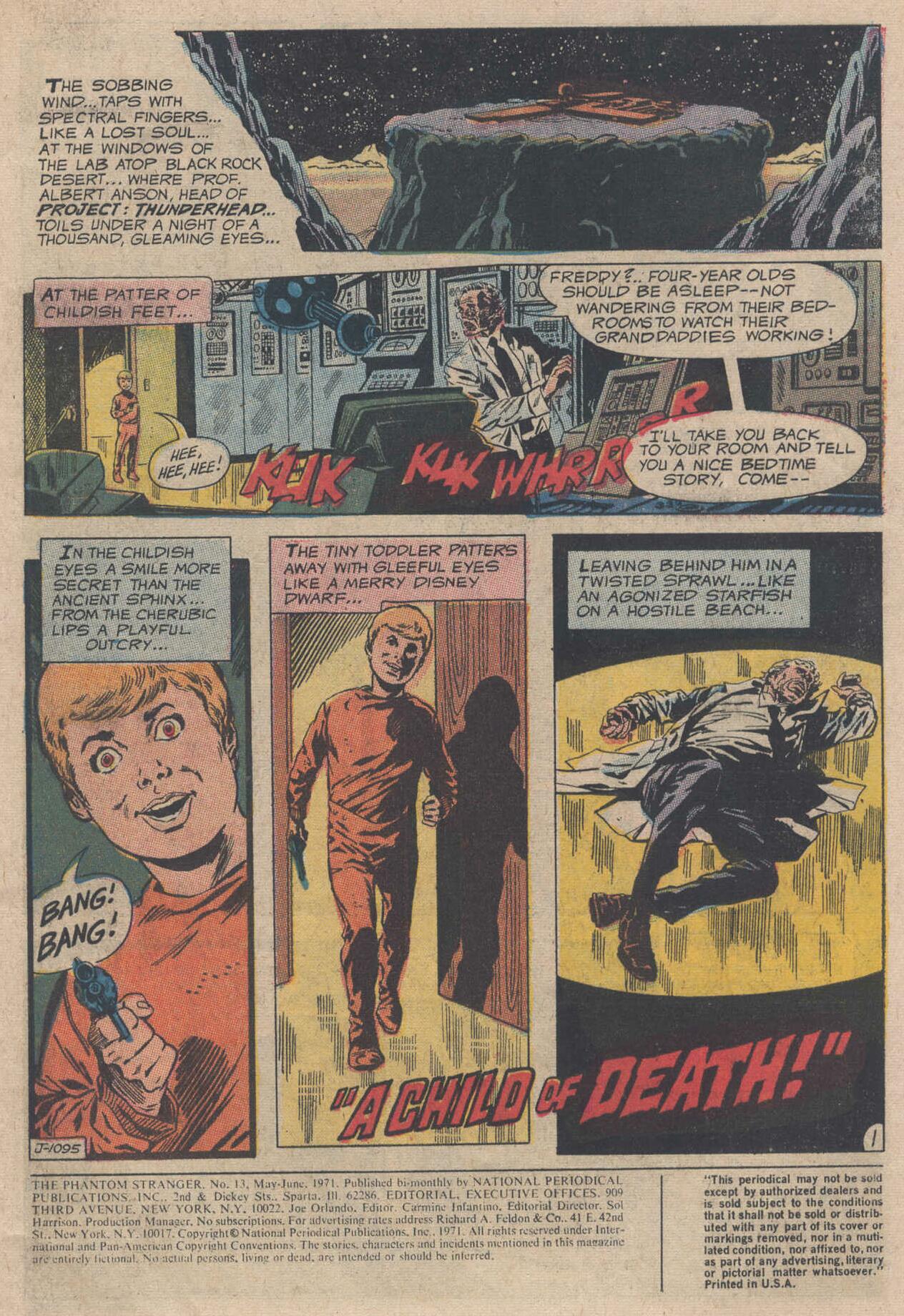 Read online The Phantom Stranger (1969) comic -  Issue #13 - 3