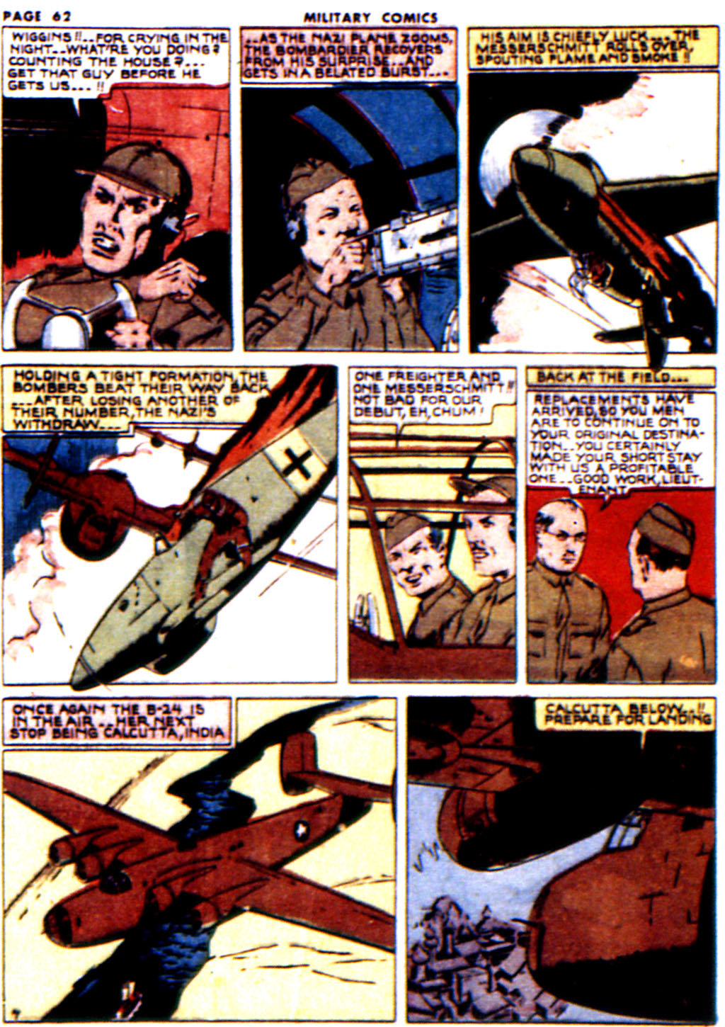 Read online Military Comics comic -  Issue #14 - 64