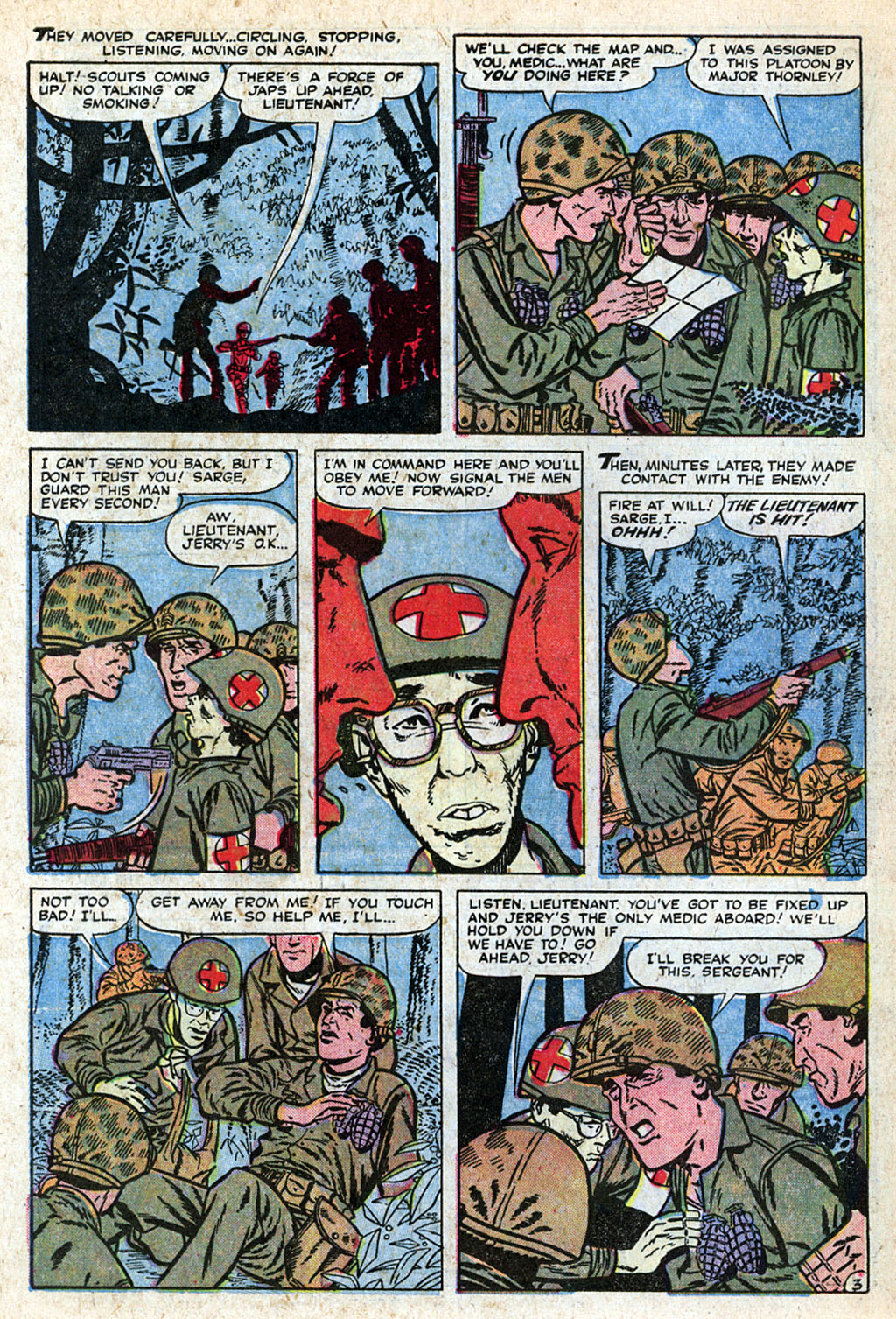 Read online Marines in Action comic -  Issue #8 - 22