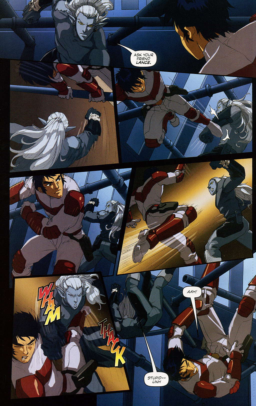 Read online Voltron: Defender of the Universe comic -  Issue #4 - 17