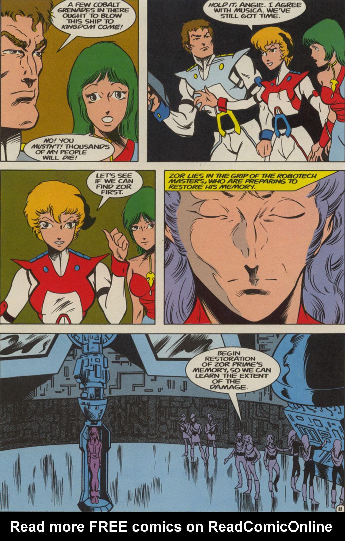 Read online Robotech Masters comic -  Issue #19 - 13