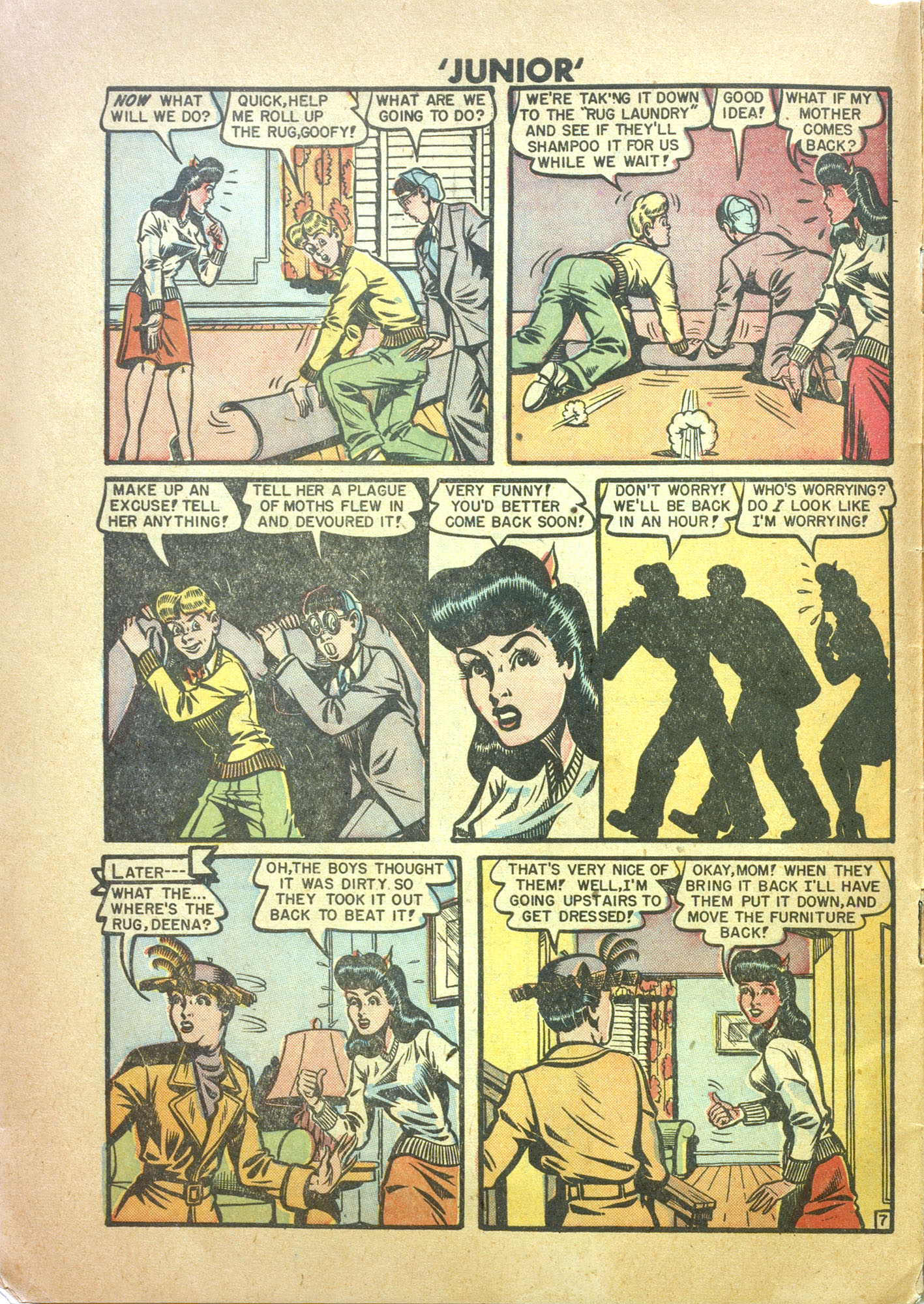 Read online Junior (1947) comic -  Issue #13 - 8