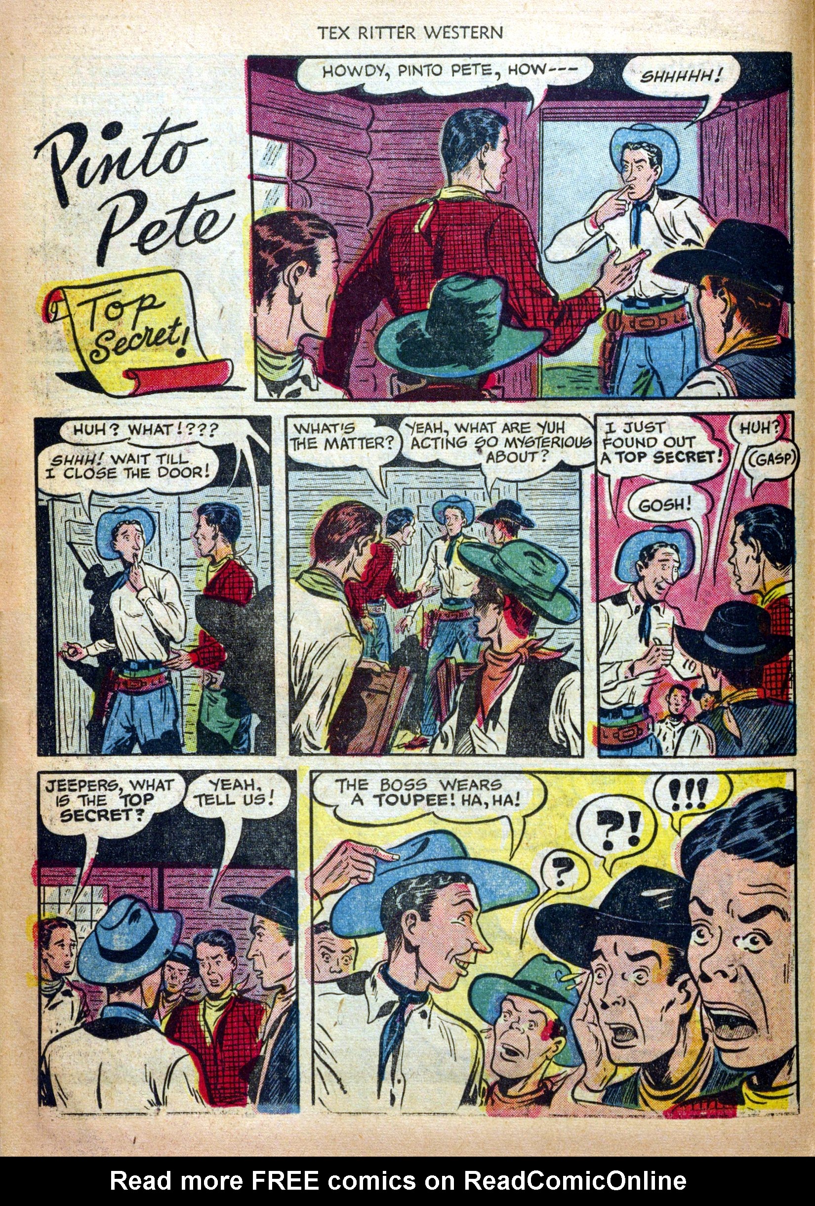 Read online Tex Ritter Western comic -  Issue #12 - 10