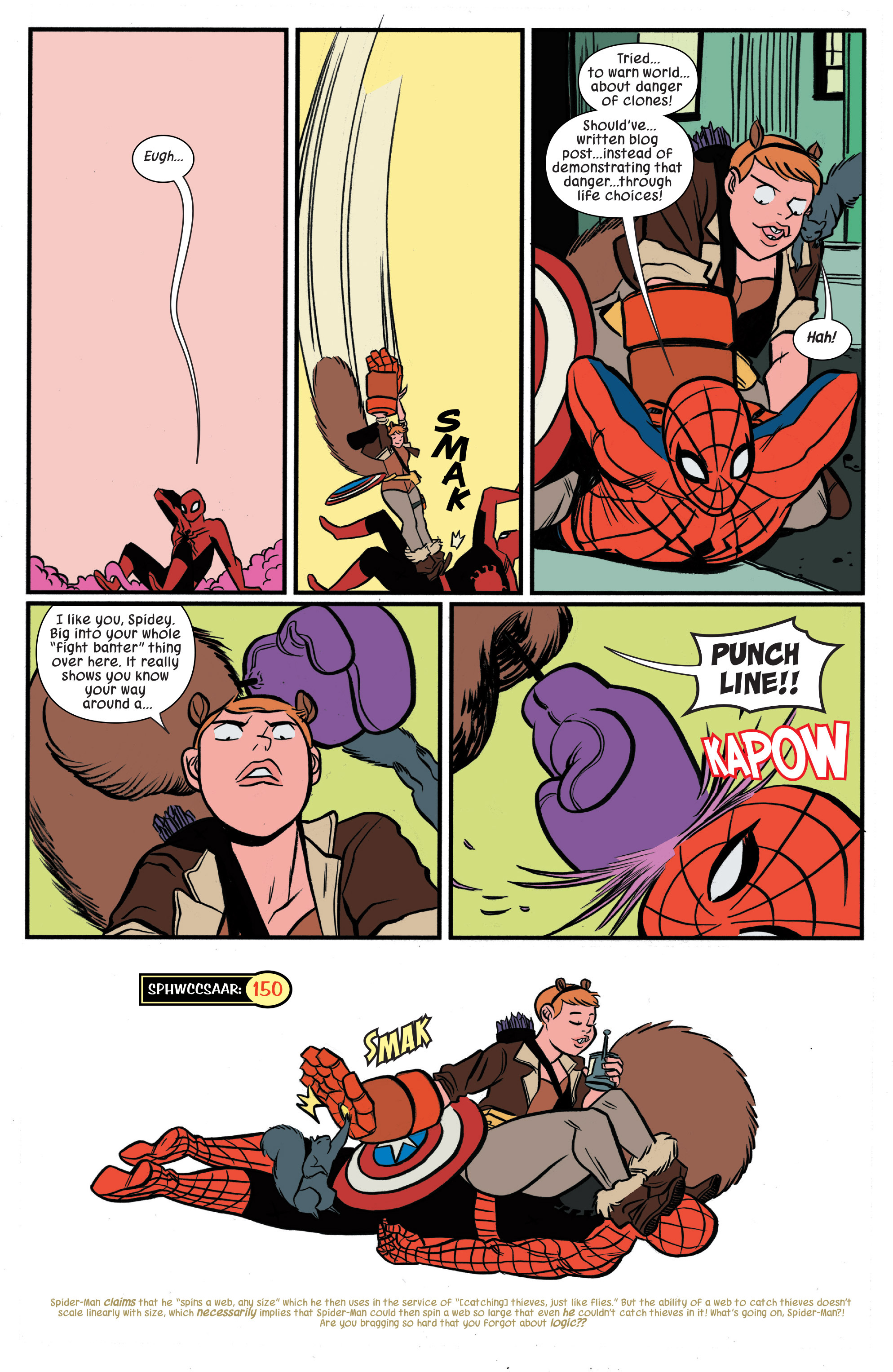 Read online The Unbeatable Squirrel Girl Beats Up the Marvel Universe comic -  Issue # TPB - 70