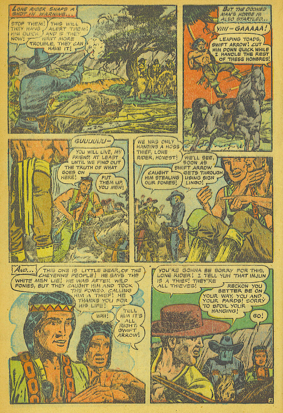 Read online The Lone Rider comic -  Issue #16 - 3