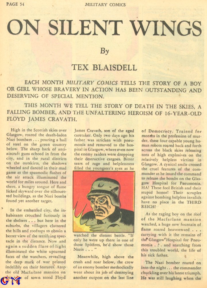 Read online Military Comics comic -  Issue #5 - 56