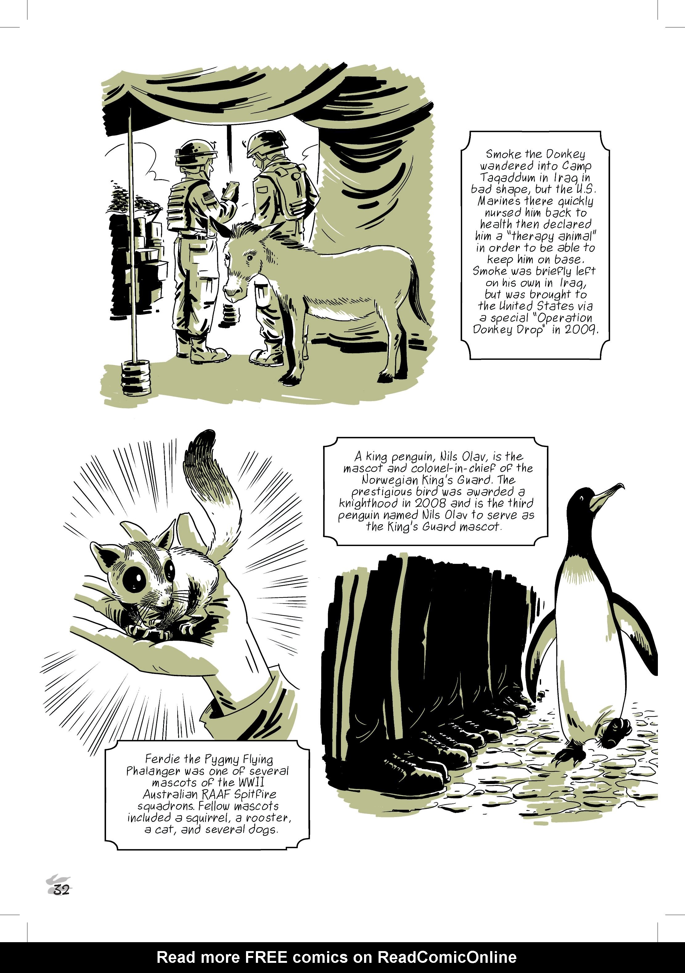 Read online Four-Fisted Tales: Animals in Combat comic -  Issue # TPB - 35