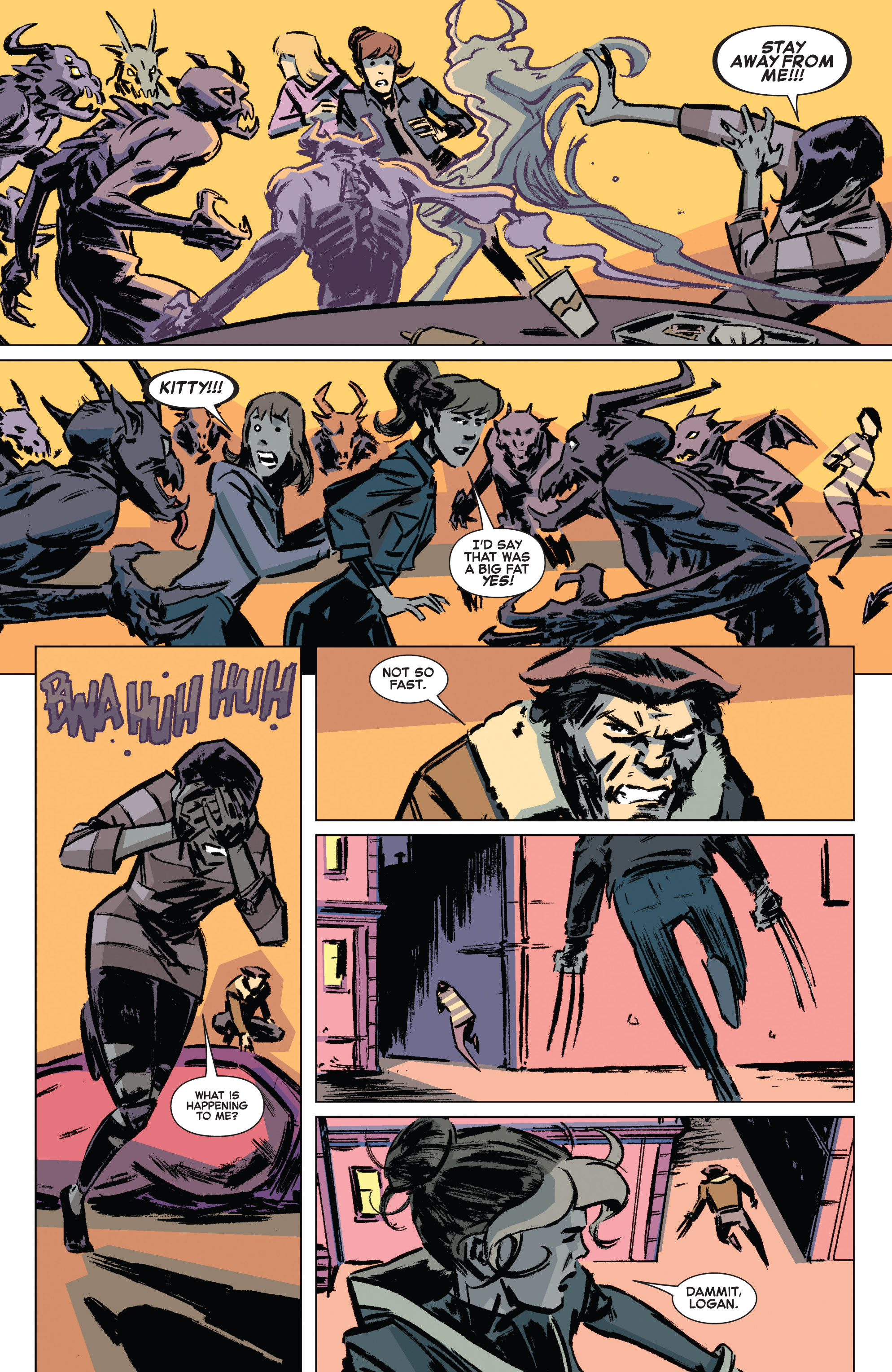 Read online Marvel Knights: X-Men comic -  Issue #3 - 7