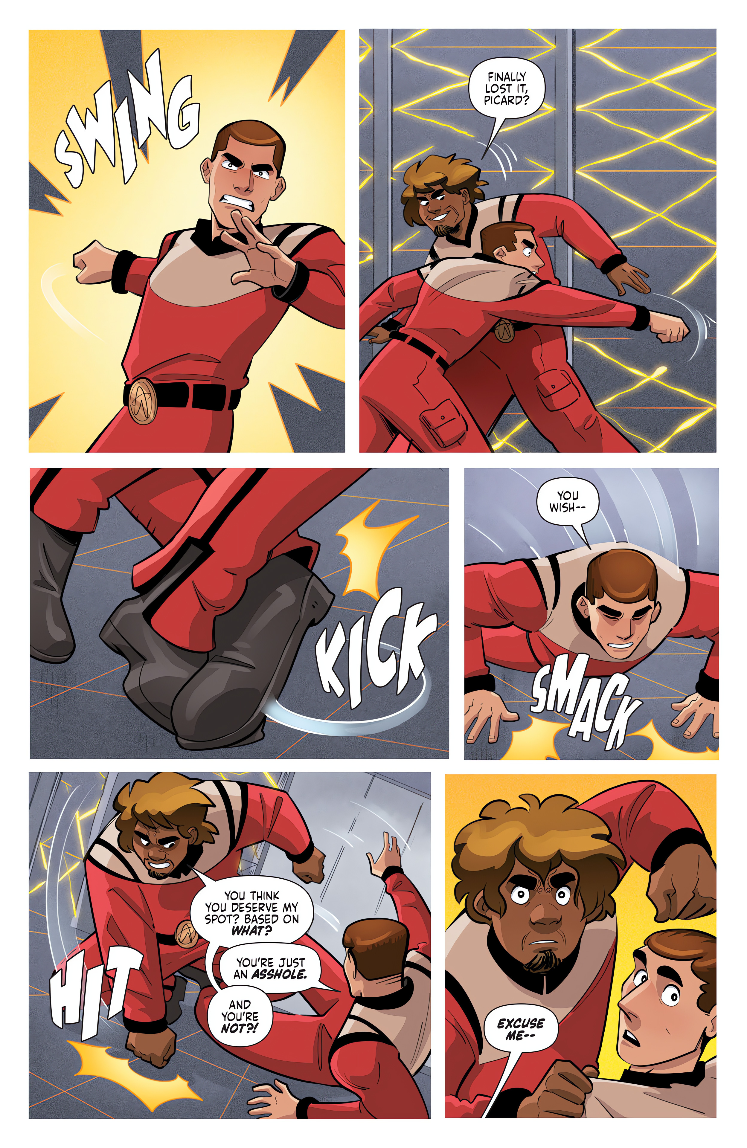 Read online Star Trek: Picard's Academy comic -  Issue #1 - 19