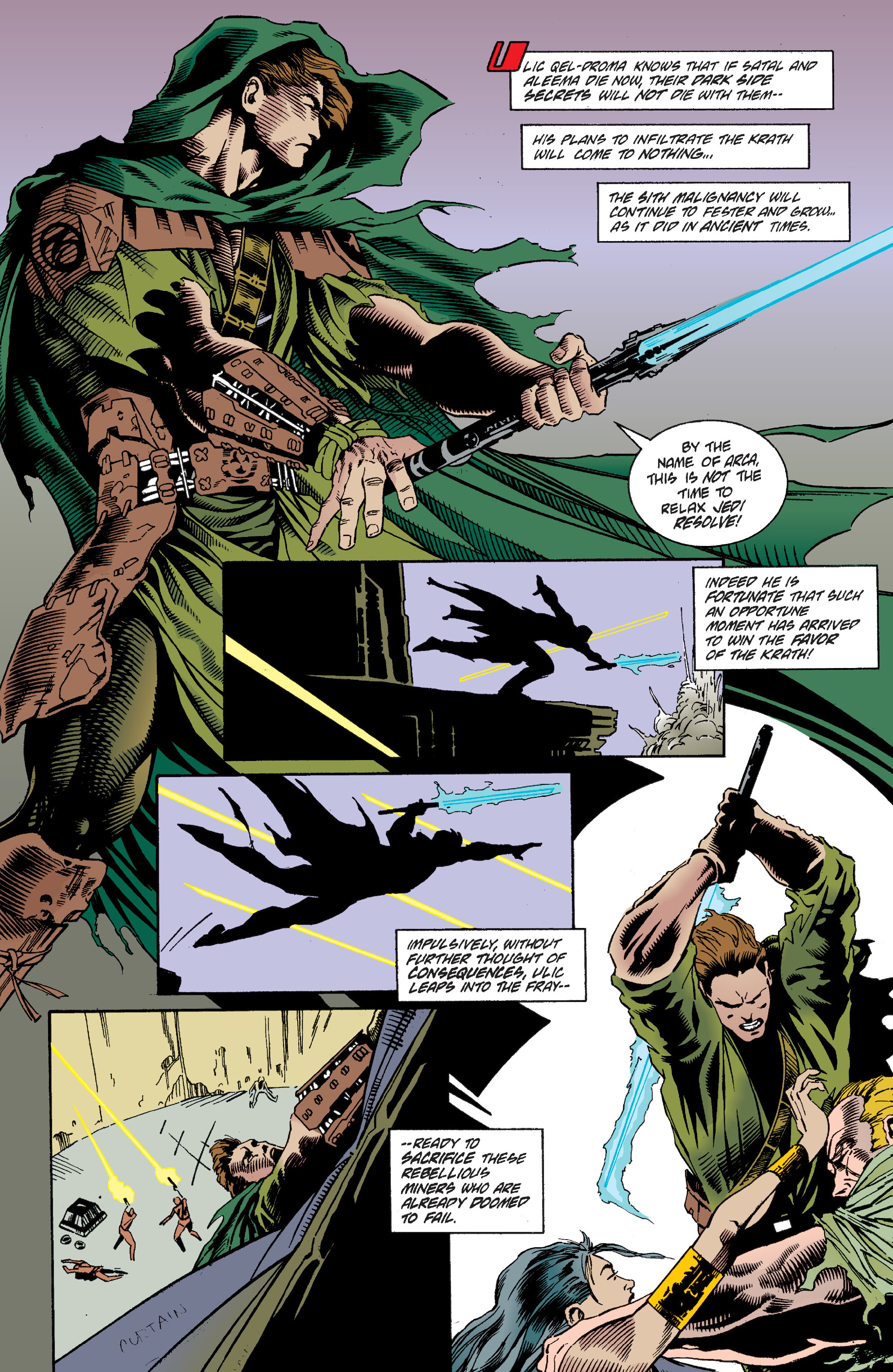 Read online Star Wars Legends Epic Collection: Tales of the Jedi comic -  Issue # TPB 3 (Part 1) - 100