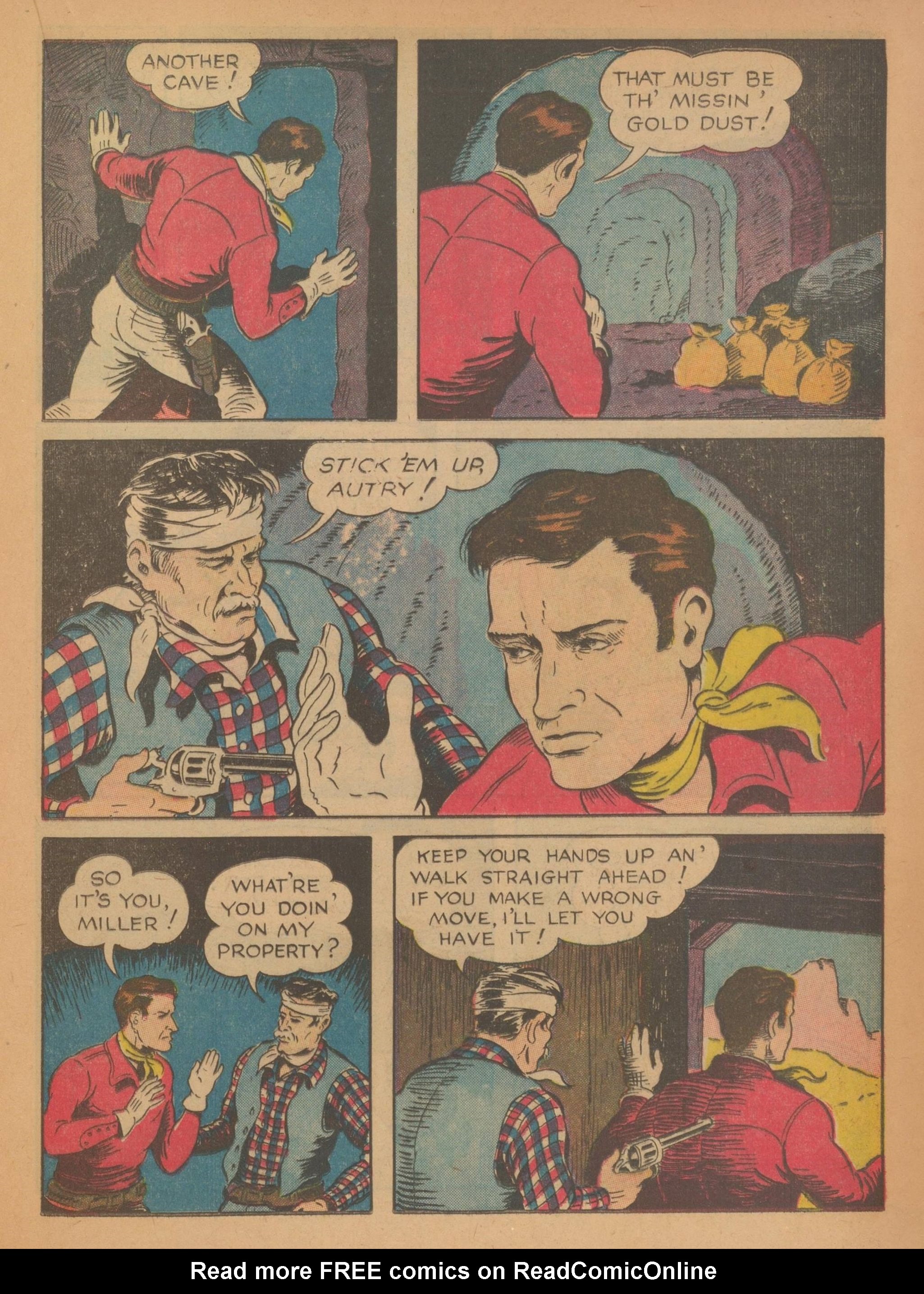Read online Gene Autry Comics comic -  Issue #5 - 31