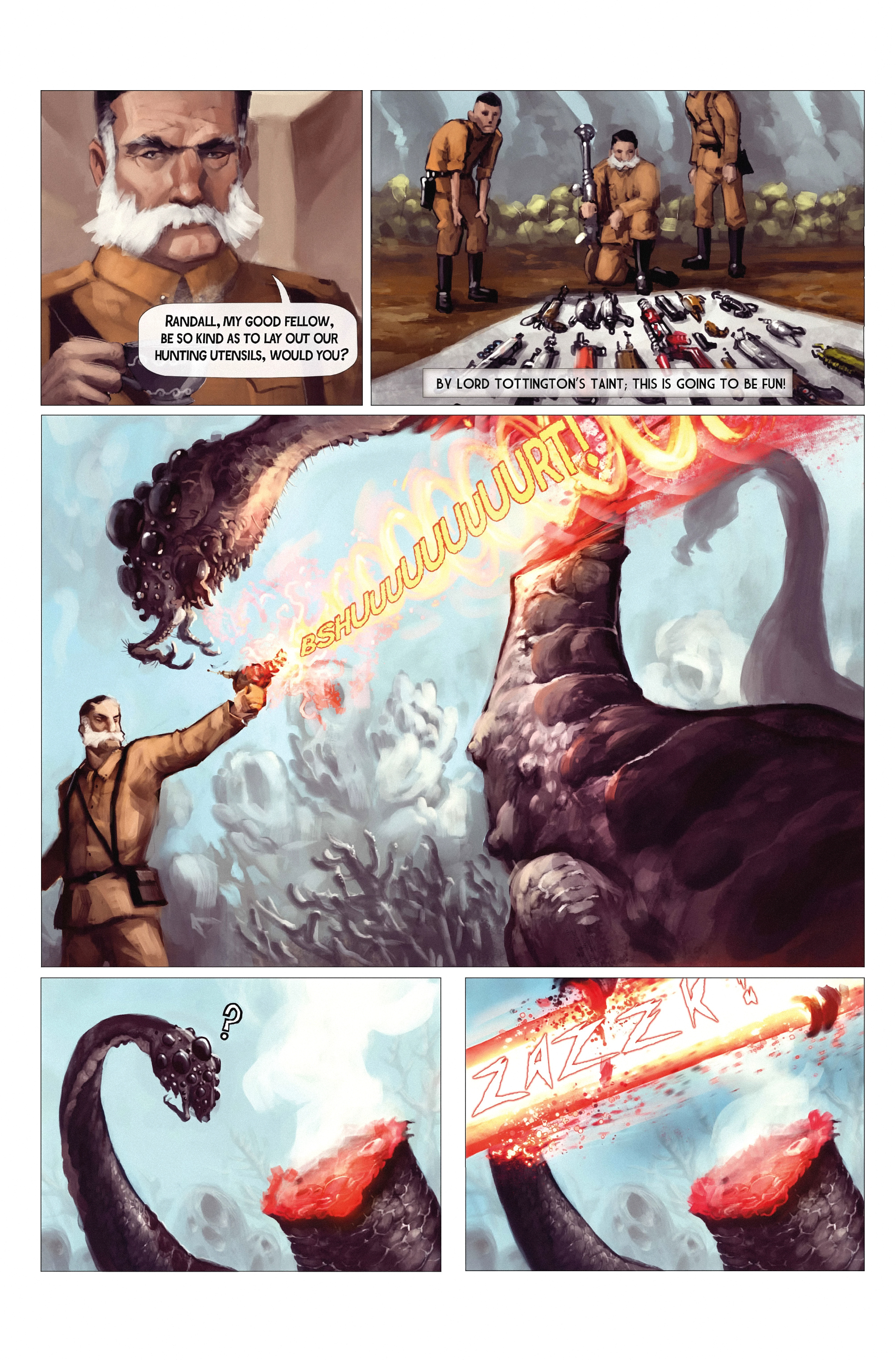 Read online Dr. Grordbort Onslaught comic -  Issue # TPB - 62