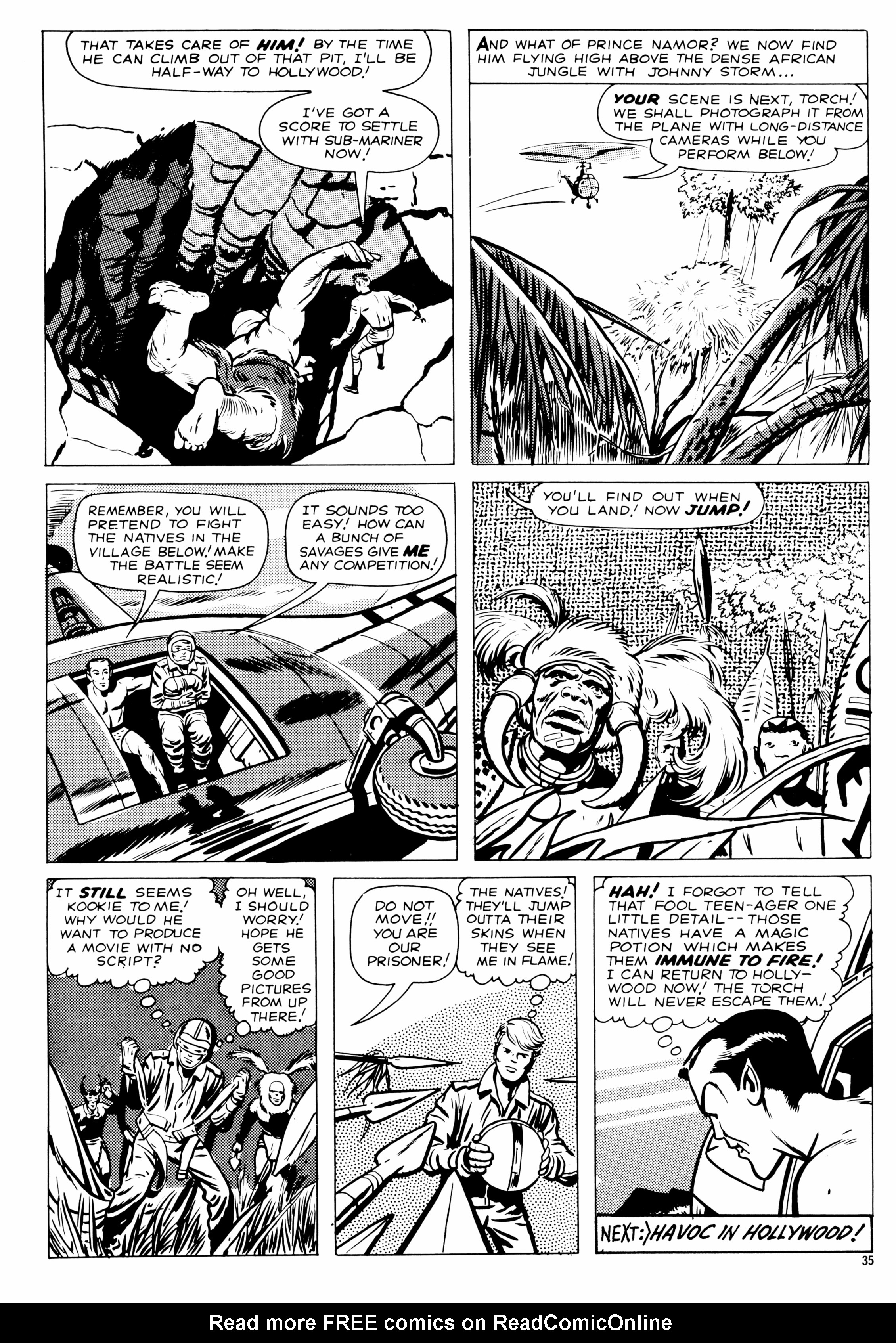 Read online Fantastic Four (1982) comic -  Issue #18 - 35