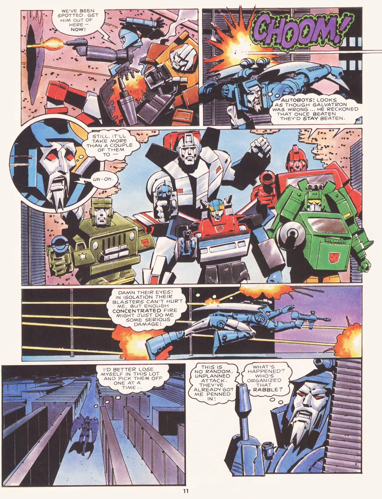 Read online The Transformers (UK) comic -  Issue #83 - 10